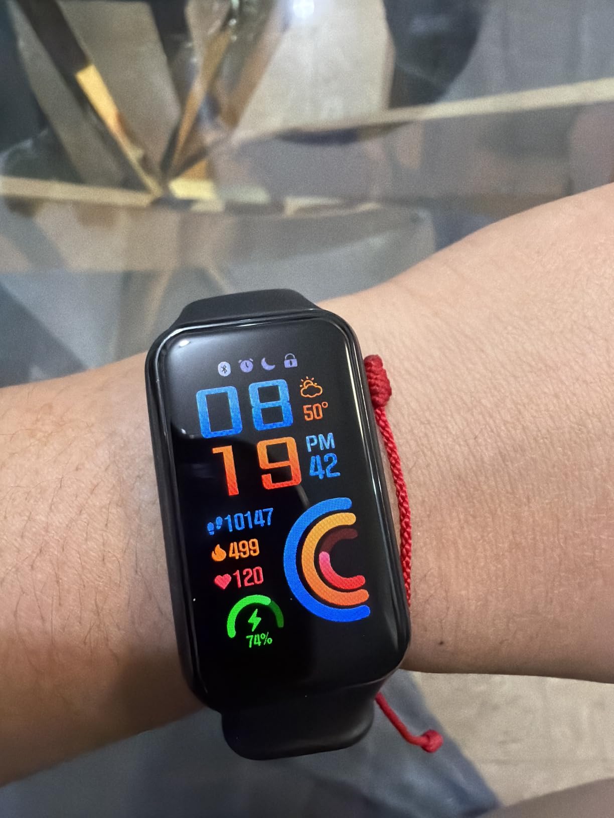 Amazfit Band 7 Activity Fitness Tracker for Men Women, 18-Day Battery Life, Alexa Built-in, 1.47