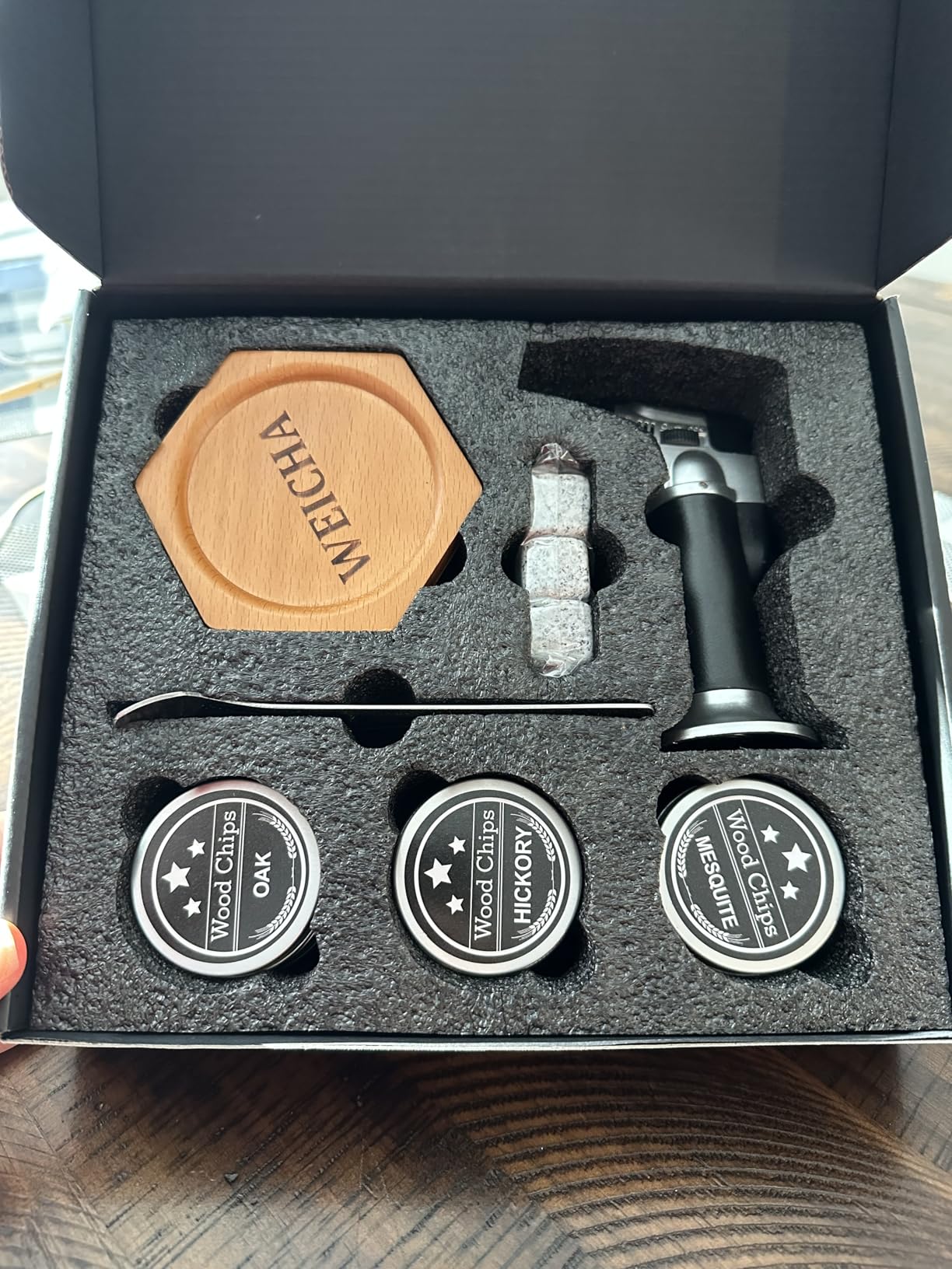 Bourbon Whiskey Gifts for Men Dad - Cocktail Smoker Kit with Torch, Birthday Anniversary Unique Gifts for Father Boyfriend Husband Grandpa, Smoked Bourbon Kit, Mens Gifts Ideas customer photo 1