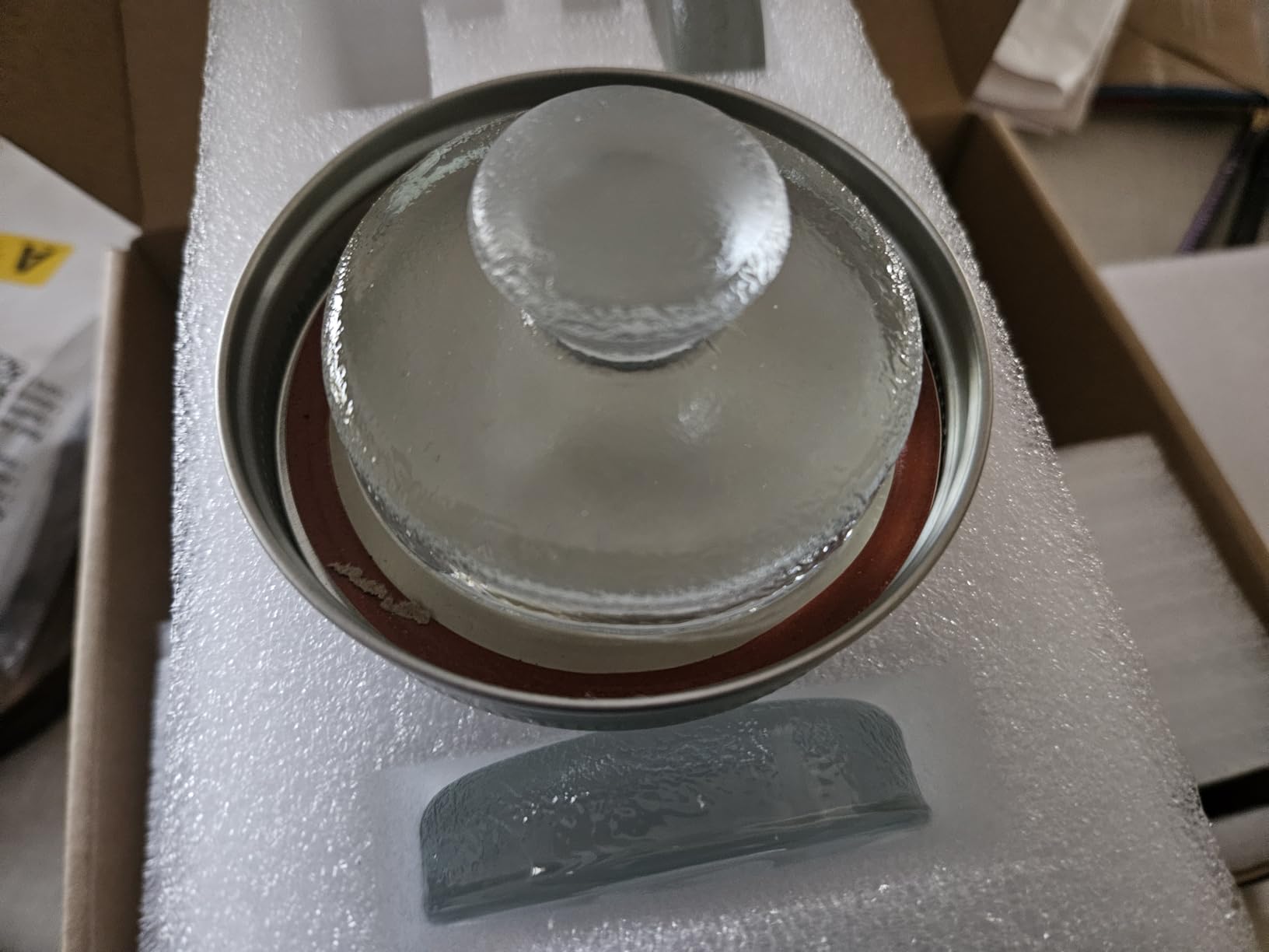Artcome 10-Pack Glass Fermentation Weights with Easy Grip Handle and Unique Texture Design for Large Wide Mouth Mason Jars customer photo 2