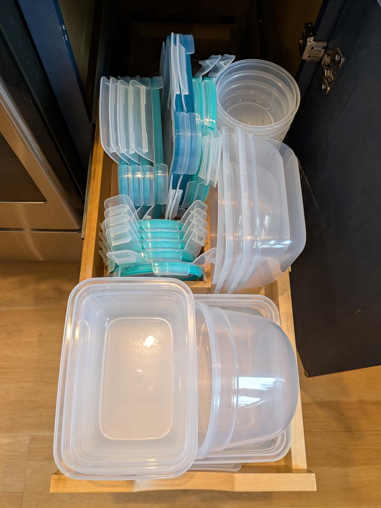 Snapware Plastic Total Solutions (14-Pack, Mixed Sizes) Food Storage Containers Set, Airtight & Leakproof Plastic Locking BPA-Free Lids Tupperware, Freezer Dishwasher Microwave Safe customer photo 2