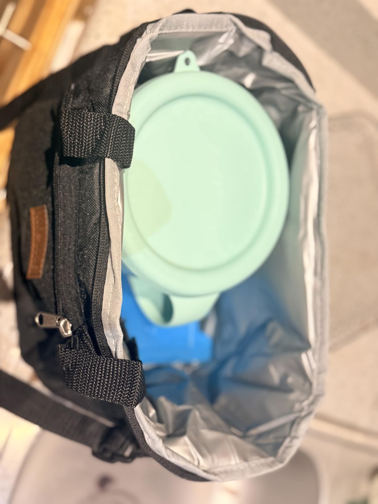 Lifewit Medium Lunch Bag, Insulated Lunch Box, Soft Cooler Cooling Tote for Adult Men Women, Black 12-Can (9L) customer photo 2