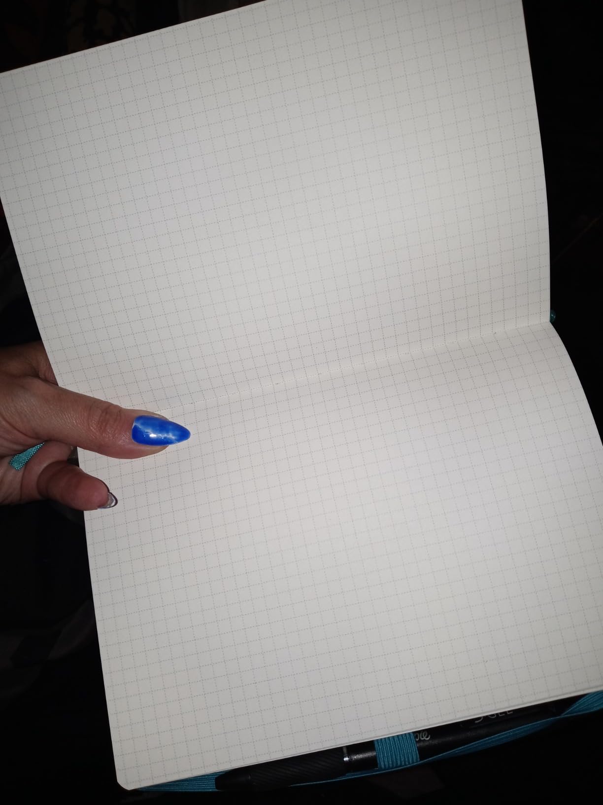 AHGXG Dotted Journal - 320 Numbered Pages Dot Grid Notebook A5 Thick Journal, 100gsm Thick Dotted Paper, Leather Hardcover,Inner Pocket, 5.75'' × 8.38'' customer photo 1