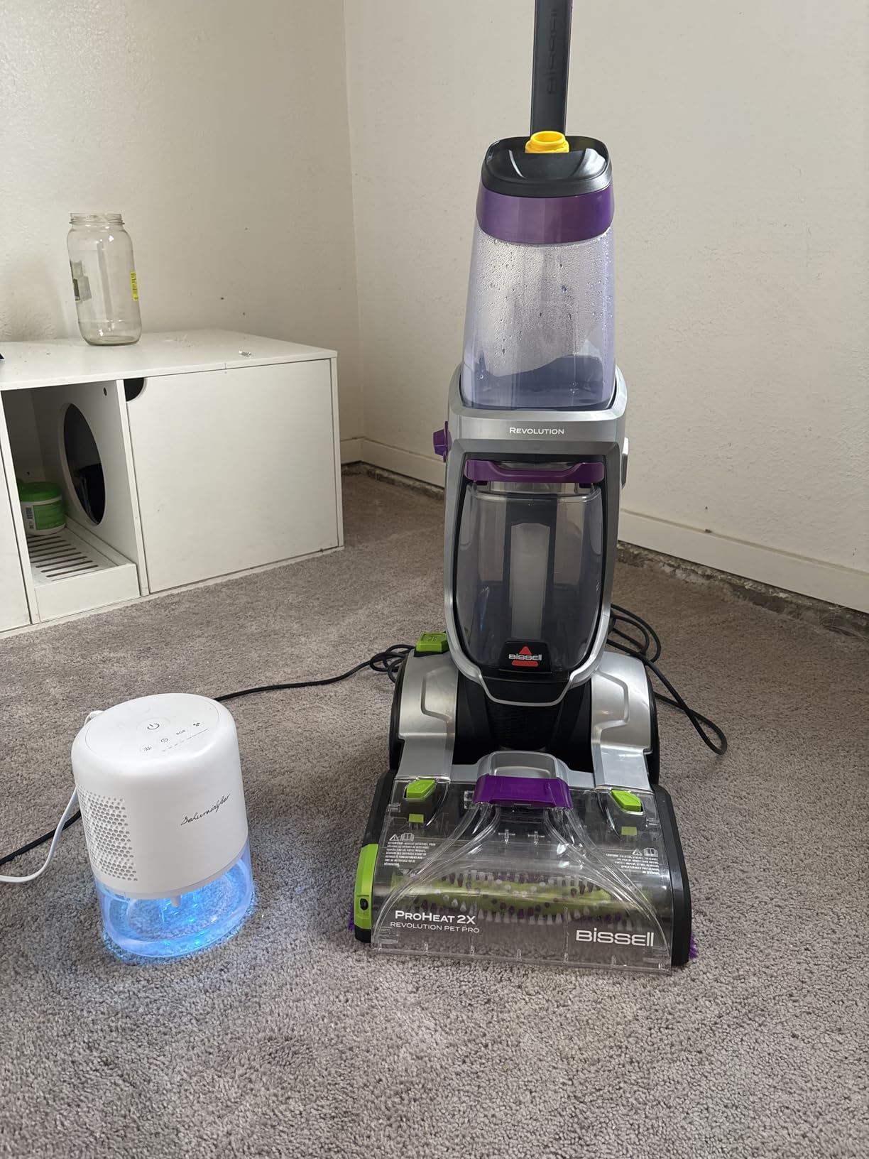 BISSELL ProHeat 2X Revolution Pet Pro Plus, 3588F, Upright Deep Cleaner, 30-minute Dry Time, Dual Dirt Lifter Powerbrush, Hose & Tool Attachment, Pet Upholstery and Tough Stain Tool Included customer photo 2