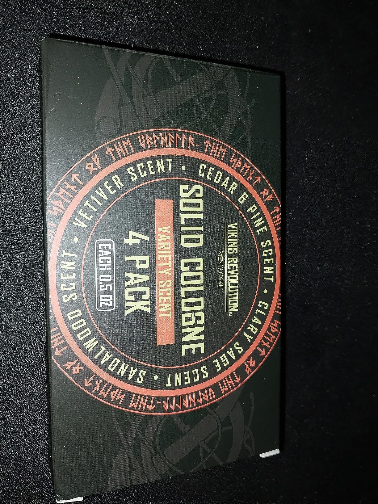 Viking Revolution 4 Pack Mens Solid Colognes 0.5 Oz - Men Solid Perfume with Cedar Wood, Clary Sage, Vetiver, Sandalwood Cologne for Mens - Travel Cologne Wax Gifts for Men customer photo 2