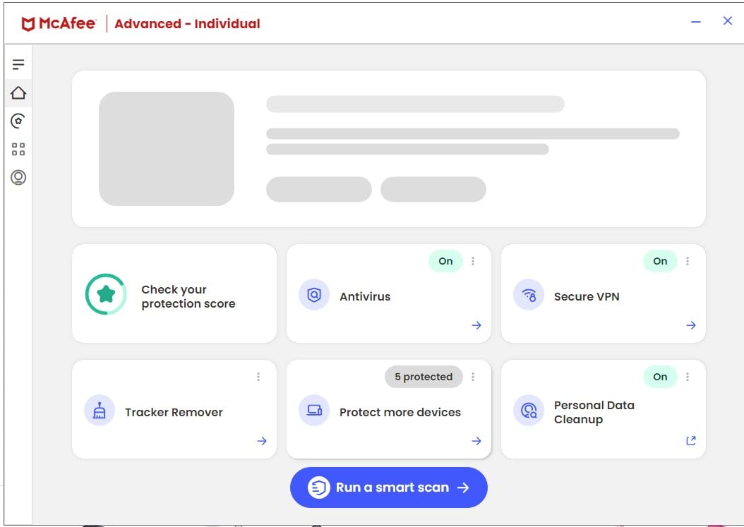 McAfee Total Protection 3-Device | AntiVirus Software 2026 for Windows PC & Mac, AI Scam Detection, VPN, Password Manager, Identity Monitoring | 1-Year Subscription with Auto-Renewal | Download customer photo 1