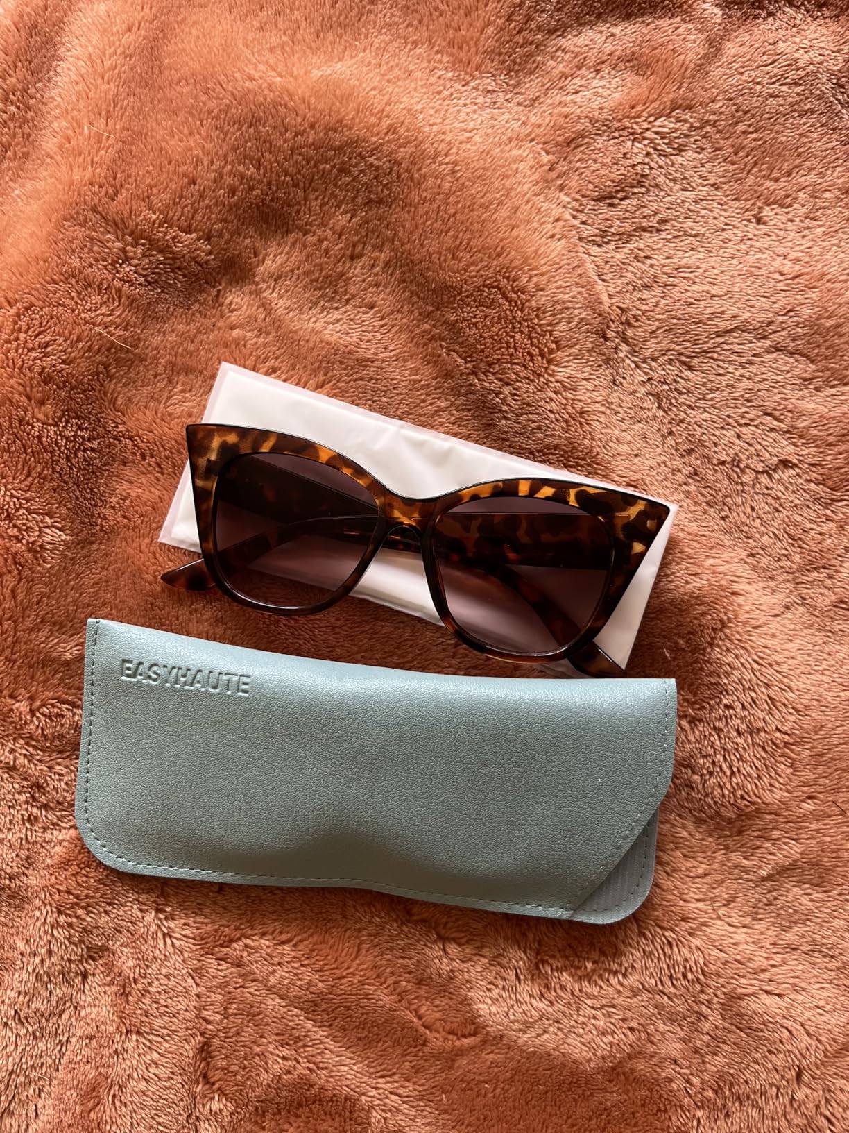 Cat Eye Sunglasses for Women Retro Cateye Frame - Vintage 90s UV400 Protection Sunnies, Chic Shades for Small Face customer photo 2