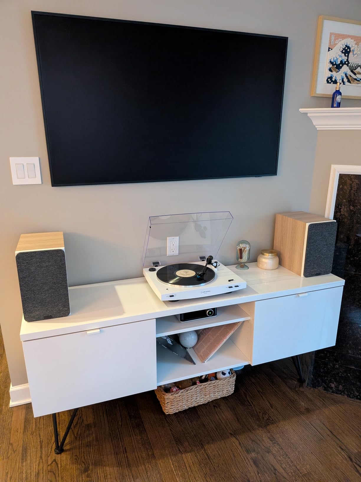 Audio-Technica AT-LP3XBT-BK Bluetooth Turntable Belt Drive Fully Automatic 33/45 (Black) customer photo 2