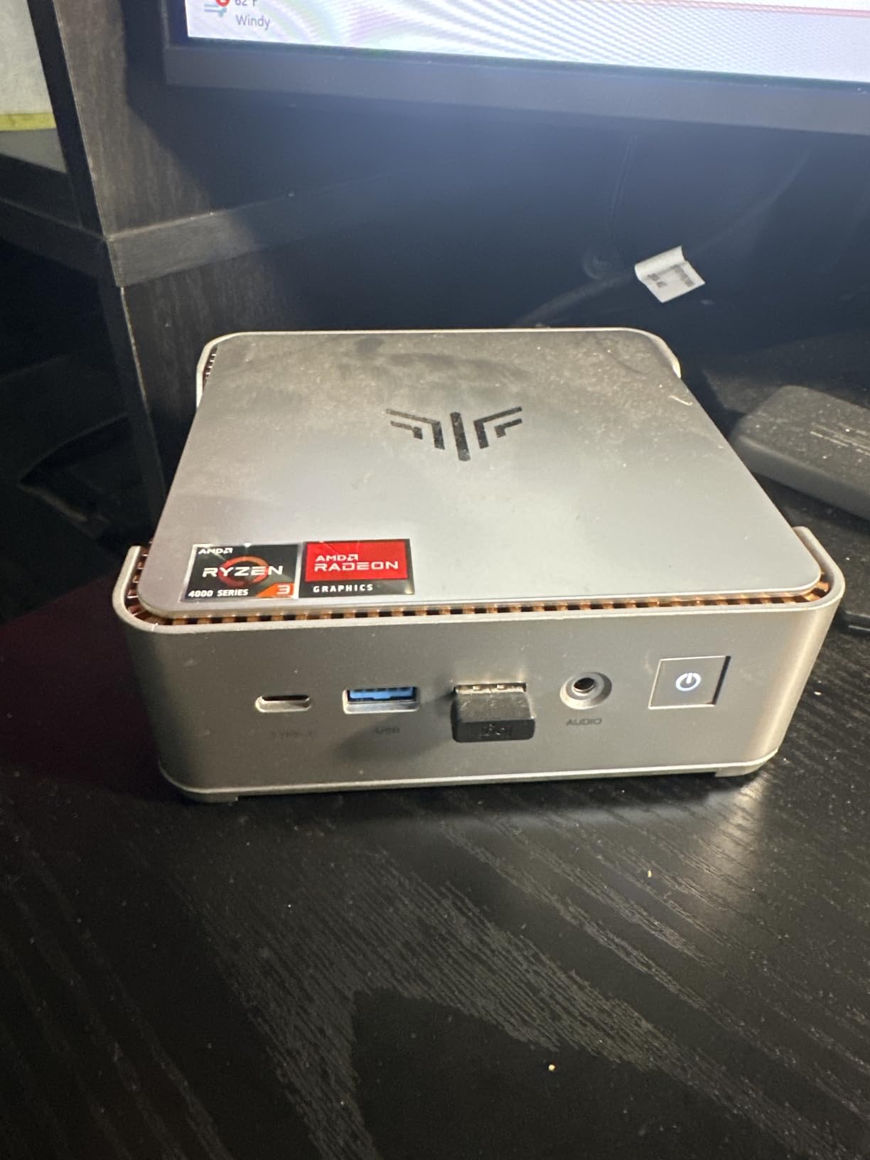 KAMRUI Pinova P2 Mini PC 16GB RAM 512GB SSD, AMD Ryzen 4300U(Beats 10110U/3500U/N150/N95,Up to 3.7 GHz)Mini Computers,Triple 4K Display/HDMI+DP+Type-C/WiFi/BT for Home/Business Mini Desktop Computers customer photo 1