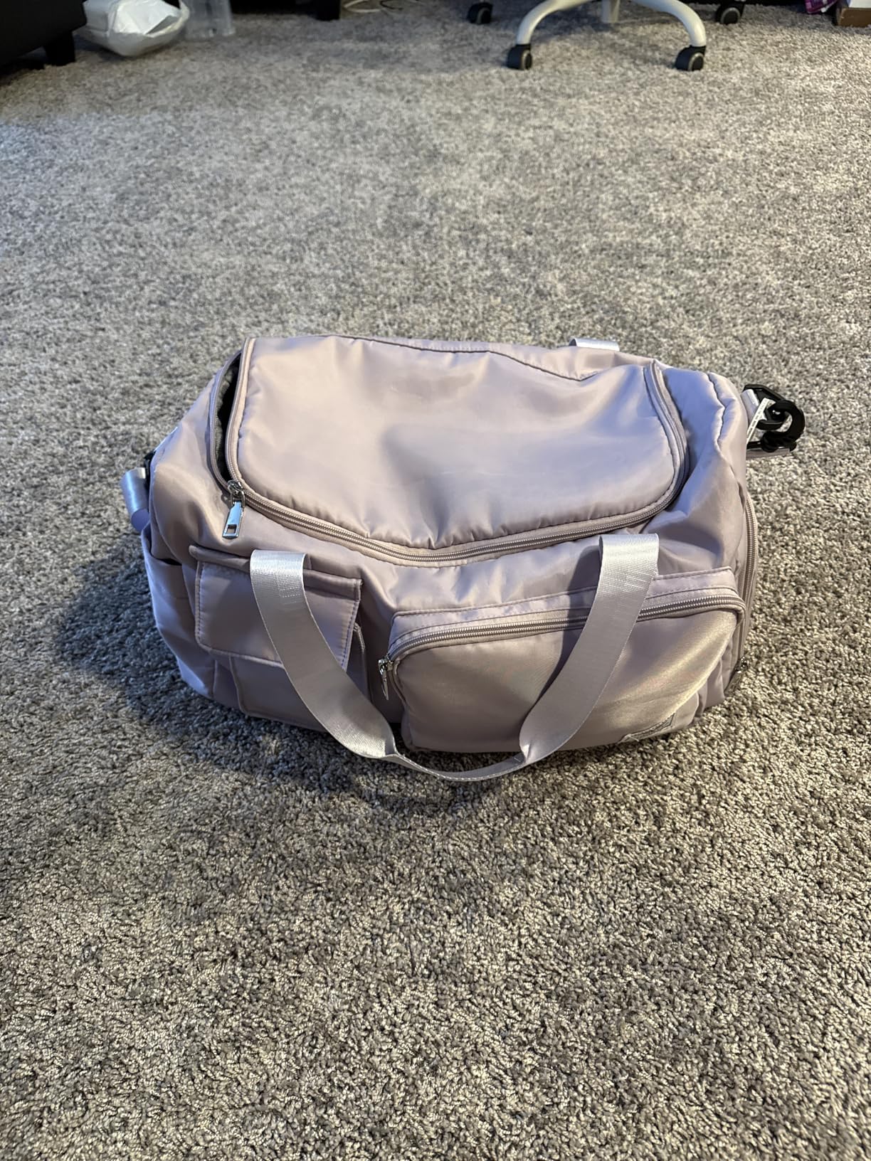 Women's Gym Duffle Bag with Shoes Compartment, 30L Capacity, Ideal for Travel, Gym, Sports, Duffel, Weekender customer photo 2