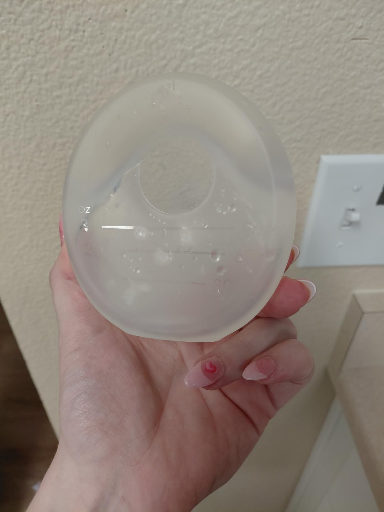 Boon Trove Silicone Manual Breast Pump - Passive Milk Collector - Hands Free Breast Pump for Nursing - Breastfeeding Essentials - 1 Count customer photo 2