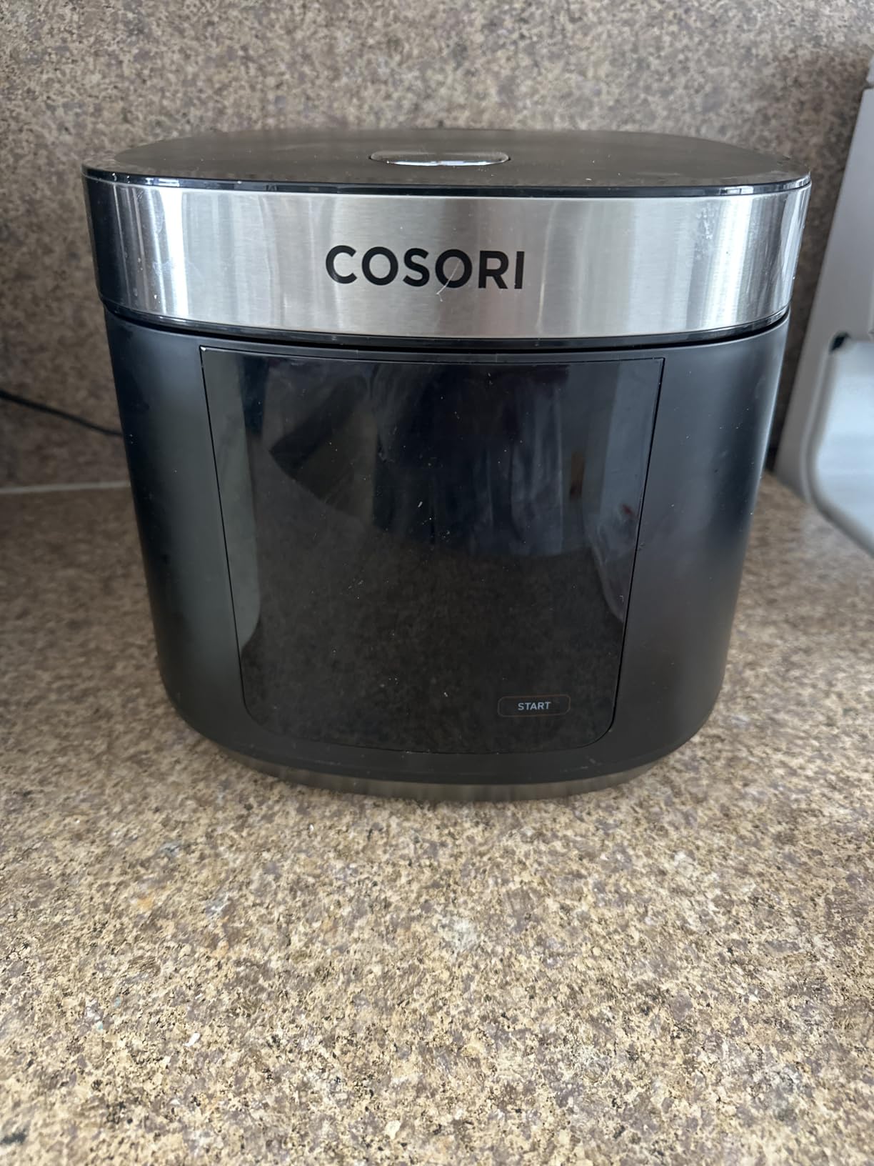Cosori Rice Cooker 10 Cup, 24h Keep Warm, Non-stick Ceramic Inner Pot, 18 Functions Fuzzy Logic Rice Maker with Stainless Steel Steamer Basket, Sauté, Slow Cooker, Black customer photo 2