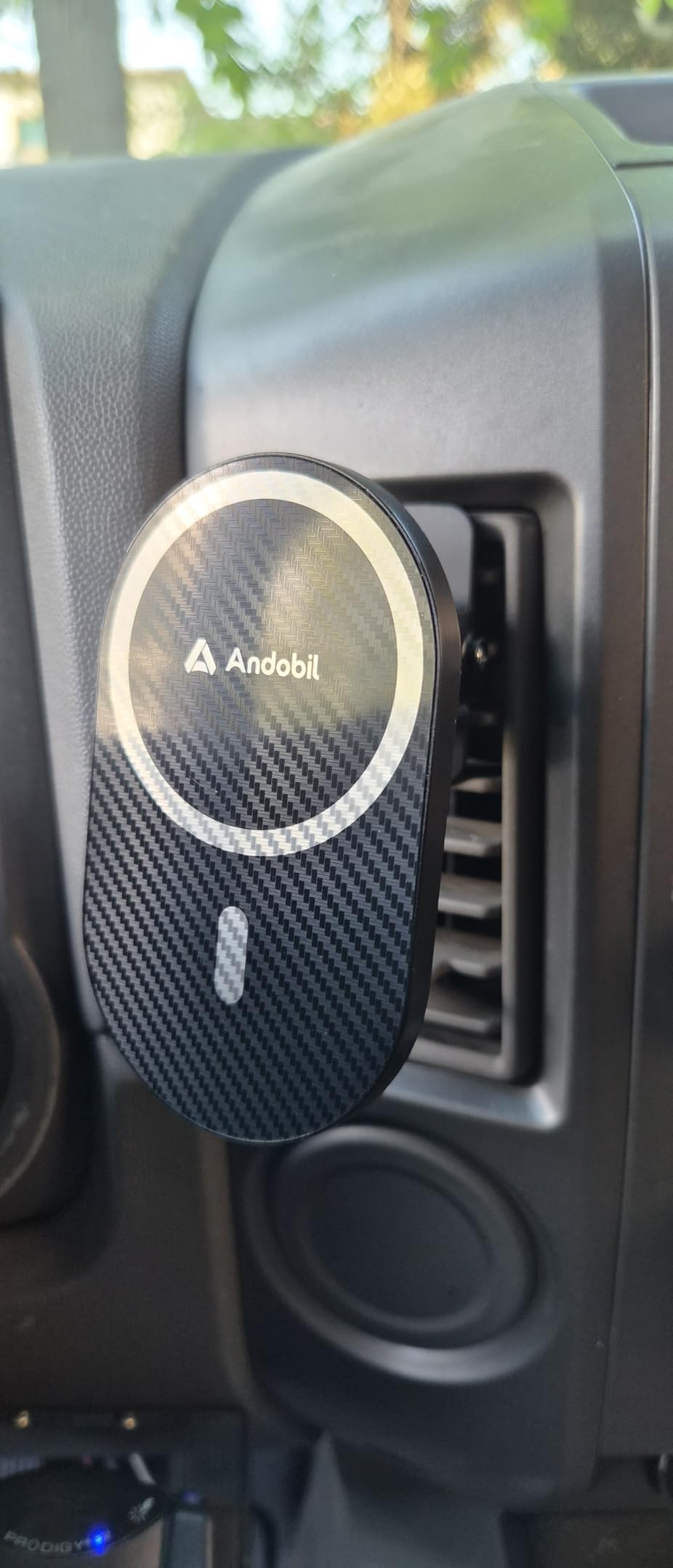 andobil Upgraded for Magsafe Car Mount Pro [Strongest Magnet, Big Phone Friendly] 360 Rotation Magnetic Phone Holder for iPhone and Samsung S26/S25 customer photo 1