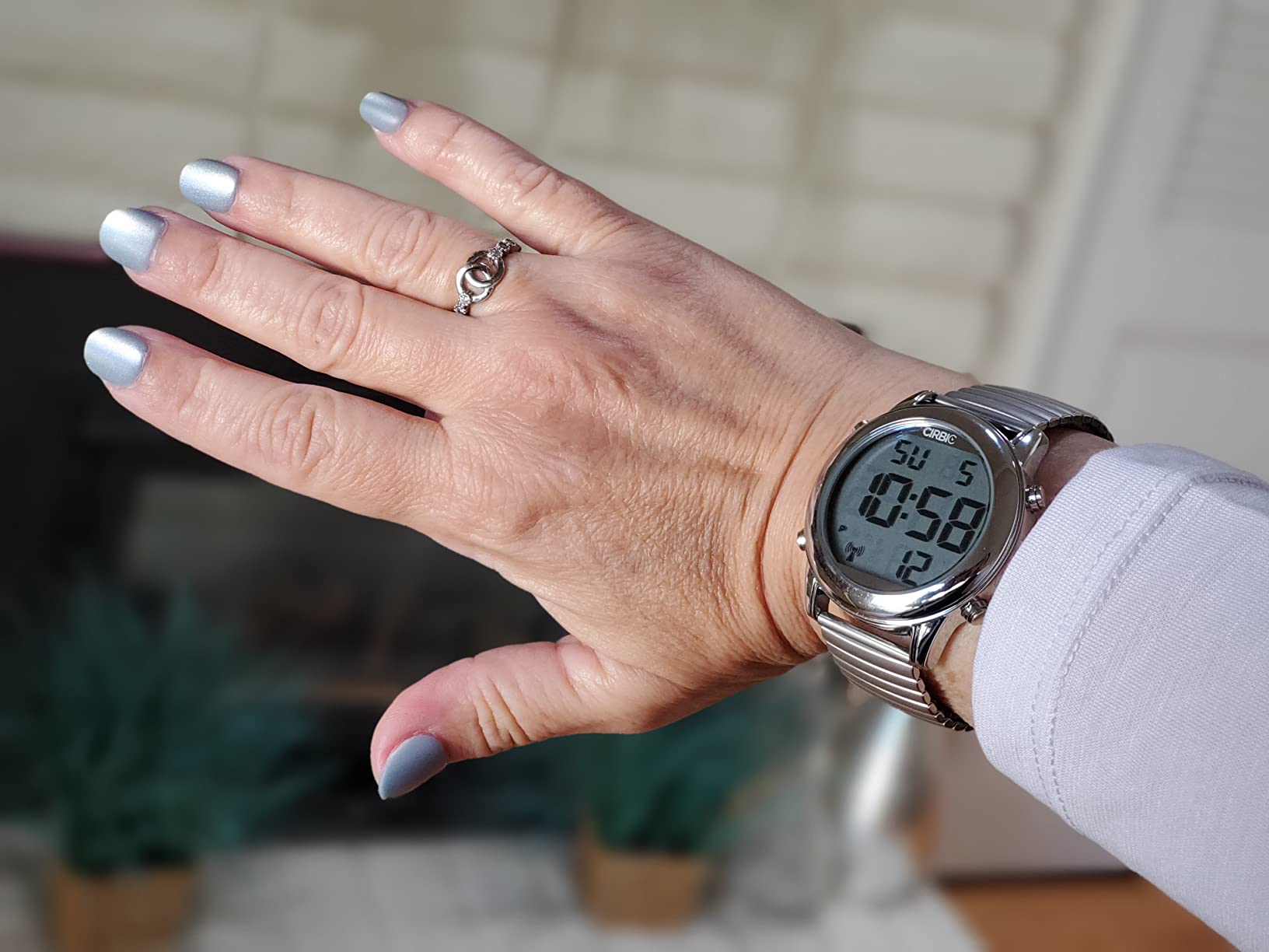 Large, Clear English Voice Digital Talking Watch for the Blind, Visually impaired or Elderly customer photo 1