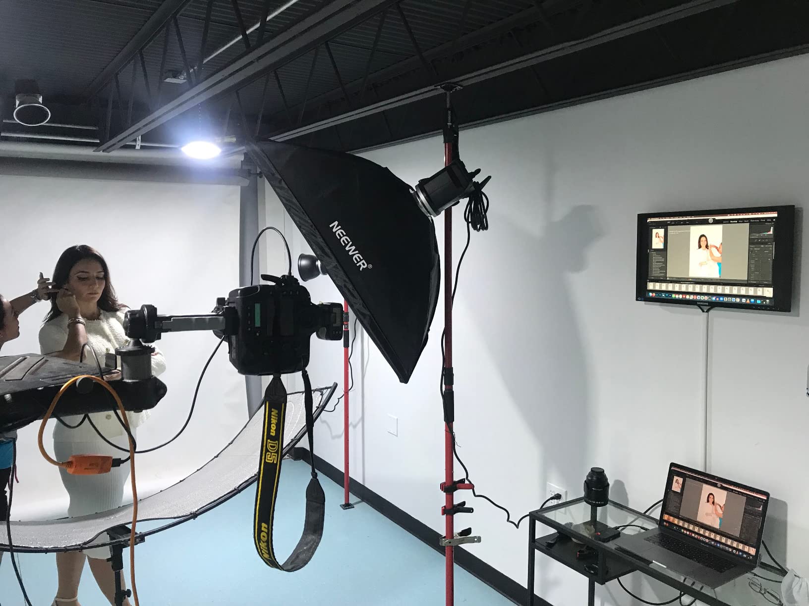 Godox MS300V 300W Studio Strobe Flash GN58, 0.1-1.8s Recovery, 2.4G Wireless X, Bowens Mount, Compact GODOX Photography Light for Fashion/Advertising Shooters customer photo 2