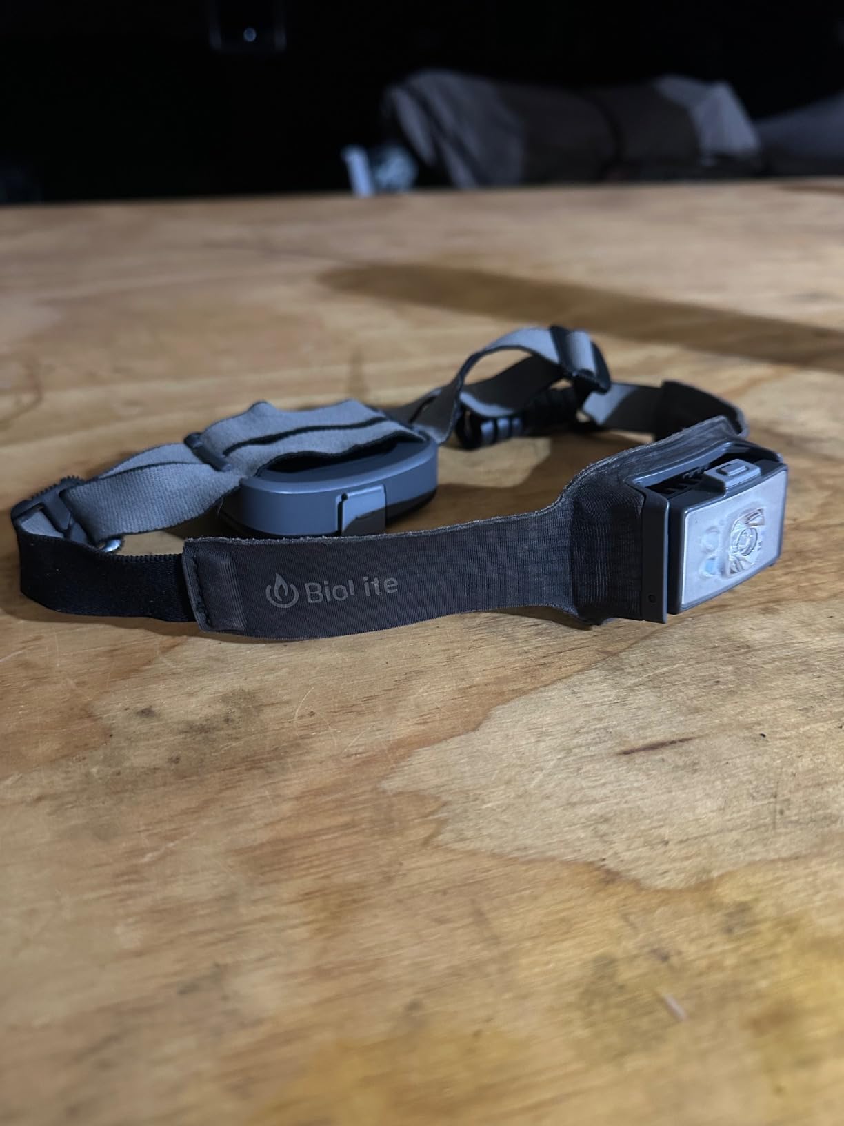 BioLite HeadLamp 800 Pro, 800 Lumens, Ultra-Lightweight & USB Rechargeable with 8 Light Modes, Midnight Grey customer photo 1