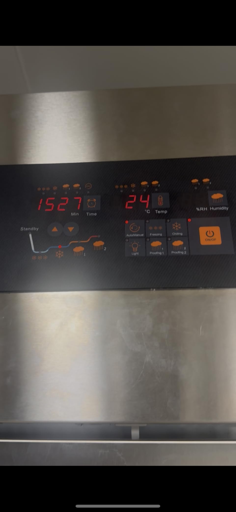 Kolice Commercial Auto Dough Baking Proofer Machine, Baking Equipment, Food Preserver Integrated Cooling, Thawing, Keep Fresh and Fermentation Function - 18 Tray, 650L, Temperature Range: 0C to 45C customer photo 1