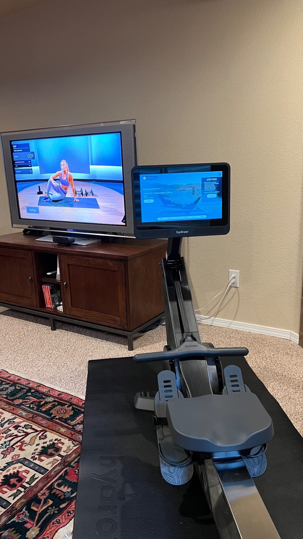 Hydrow Wave Rowing Machine with 16