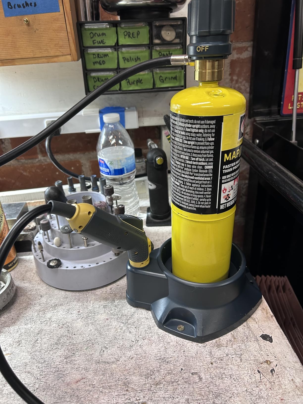 Bernzomatic FirePoint Creator Tool, Precision Flame Hand Torch for use with Bernzomatic MAP-Pro or Propane Fuel customer photo 1