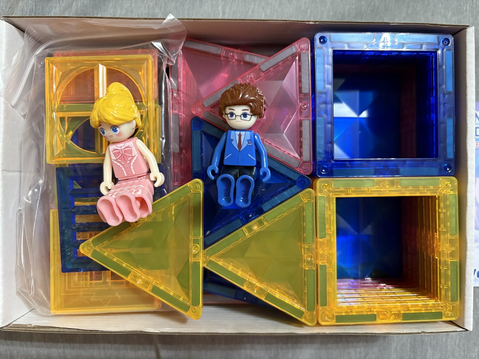 Soyee Diamond Magnetic Building Blocks - Princess Toys for 3-8 Year Old Girls & Boys - 3 4 5 6 Year Old Girl Birthday Xmas Present customer photo 1