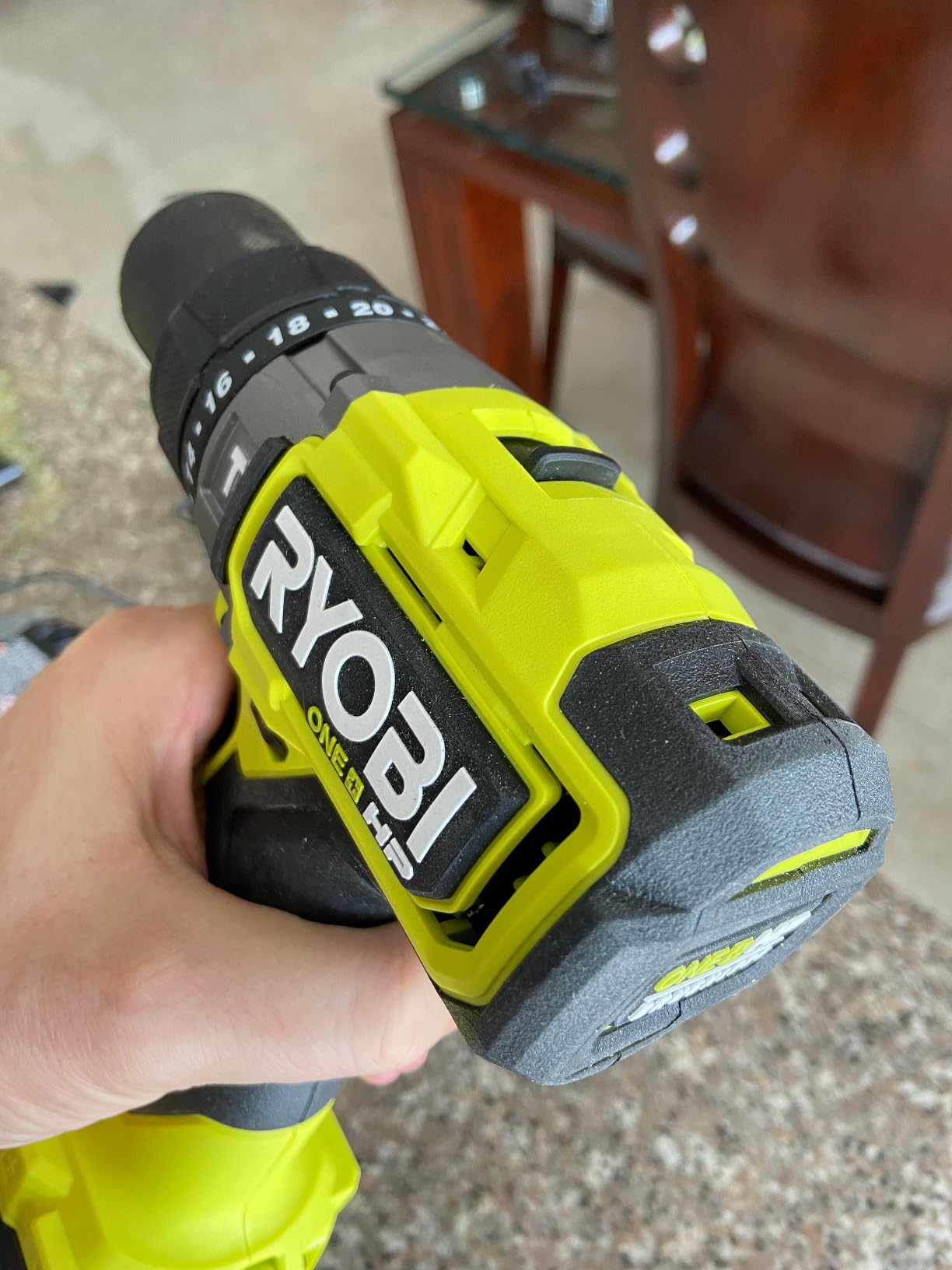 ONE+ HP 18V Brushless Cordless 1/2 in. Hammer Drill Kit with (2) 2.0 Ah Batteries, Charger, and Bag (PBLHM101K2) customer photo 2