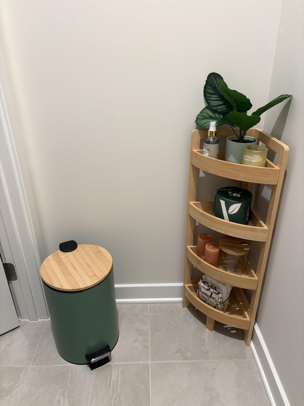 Amazon Aware 3-ply Bamboo Toilet Paper, Unscented, 12 Rolls, 350 Sheets per roll, Total 4200 Sheets, Plastic-Free customer photo 1