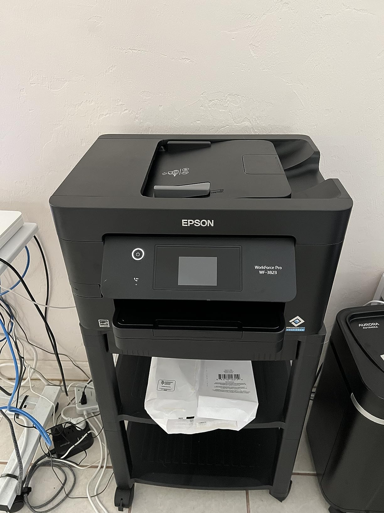 Epson Workforce Pro WF-3823 Wireless All-in-One Printer with Auto 2-Sided Printing, 35-Page ADF, 250-Sheet Paper Tray and 2.7