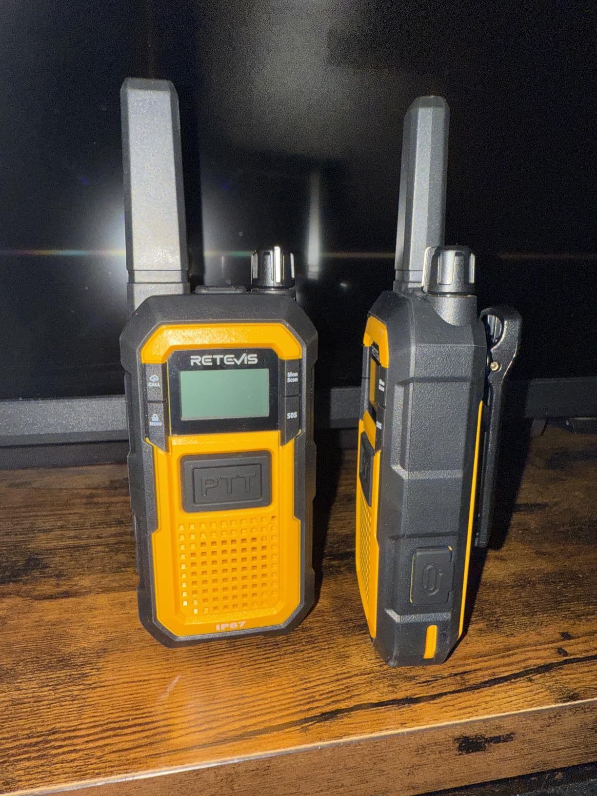 Retevis RB48 FRS Walkie Talkies Long Range, Rugged & IP67 Waterproof & Floating, Mil-Standards 810H Two Way Radio, Heavy-Duty, NOAA, Rechargeable, 20hr Battery, Emergency Radio(2 Pack) customer photo 2