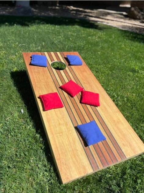 Tailgating Pros Cornhole Boards 4x2 Official Regulation Size - Wooden Design Cornhole Game Set customer photo 1