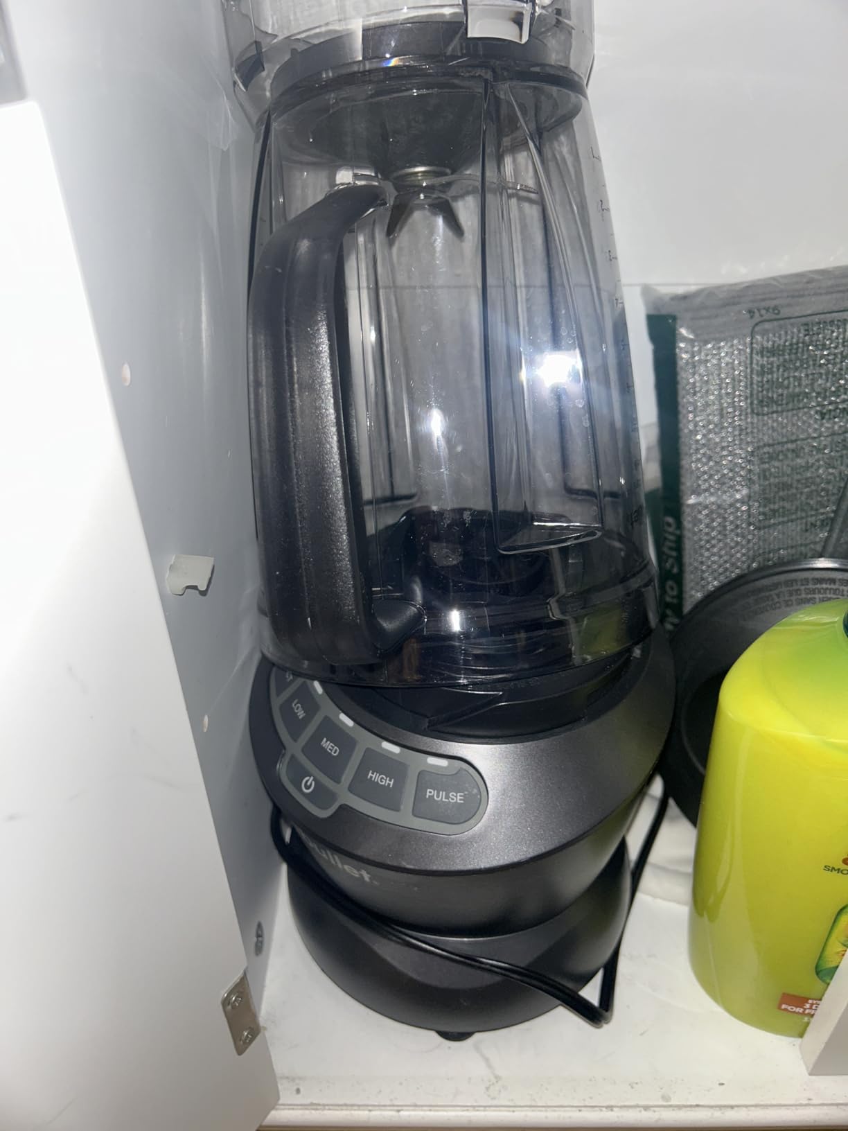 Nutribullet Full-Size Blender Combo, Single-Serve & Large Capacity, 1200W, 64oz Pitcher, 32oz Cup, Extractor Blade, 3-Speed, Pulse, Smoothies, Soups, Sauces, Easy Cleaning, Dark Gray, NBF50500 customer photo 1