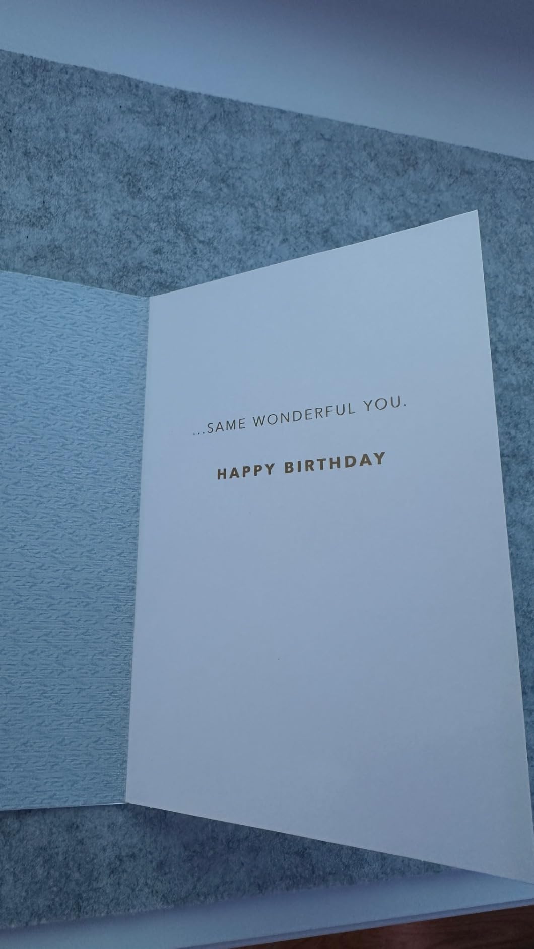 Hallmark Signature Birthday Card (Bookshelf) customer photo 1