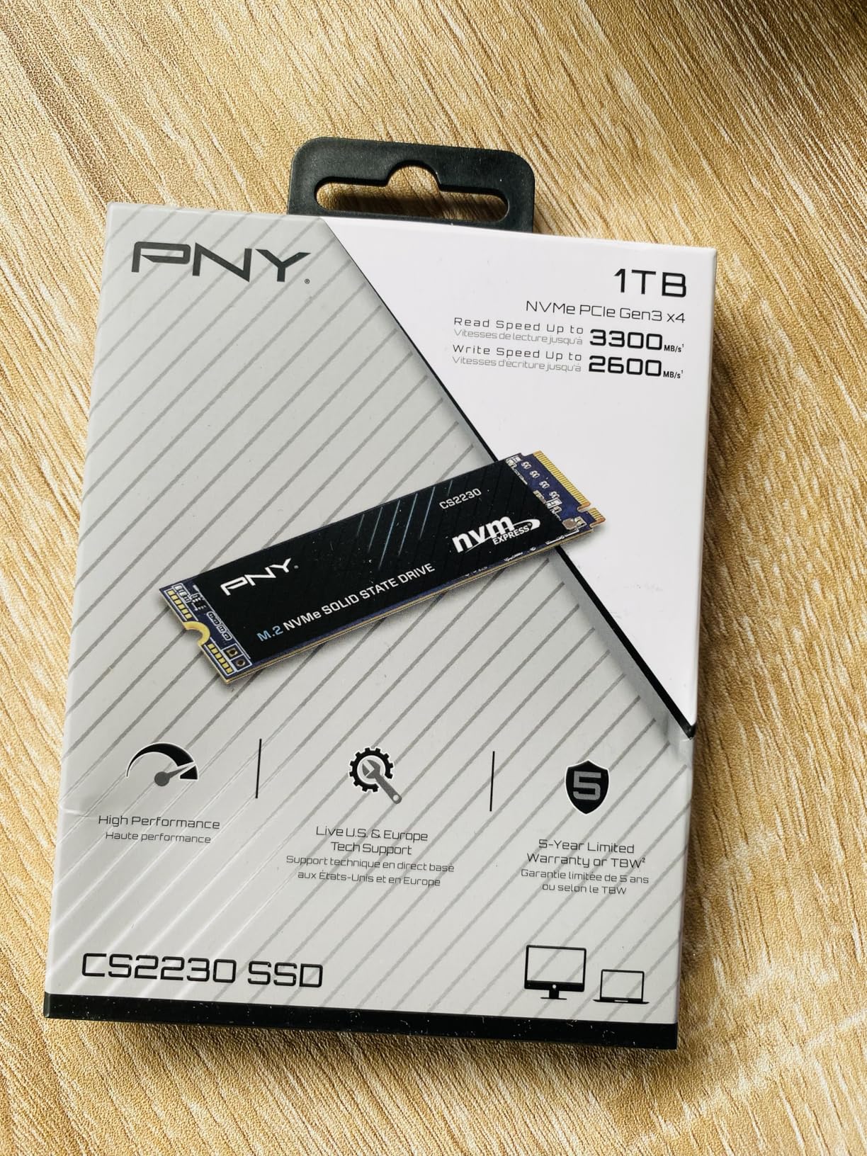 PNY CS2230 1TB M.2 NVMe Internal Solid State Drive (SSD) - M280CS2230-1TB-RB customer photo 2