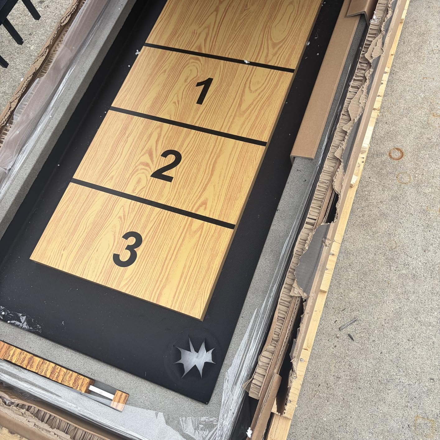 Barrington Shuffleboard Multiple Styles, Classic Arcade Game Collection, Durable & Stylish Designs with Puck Sets customer photo 1