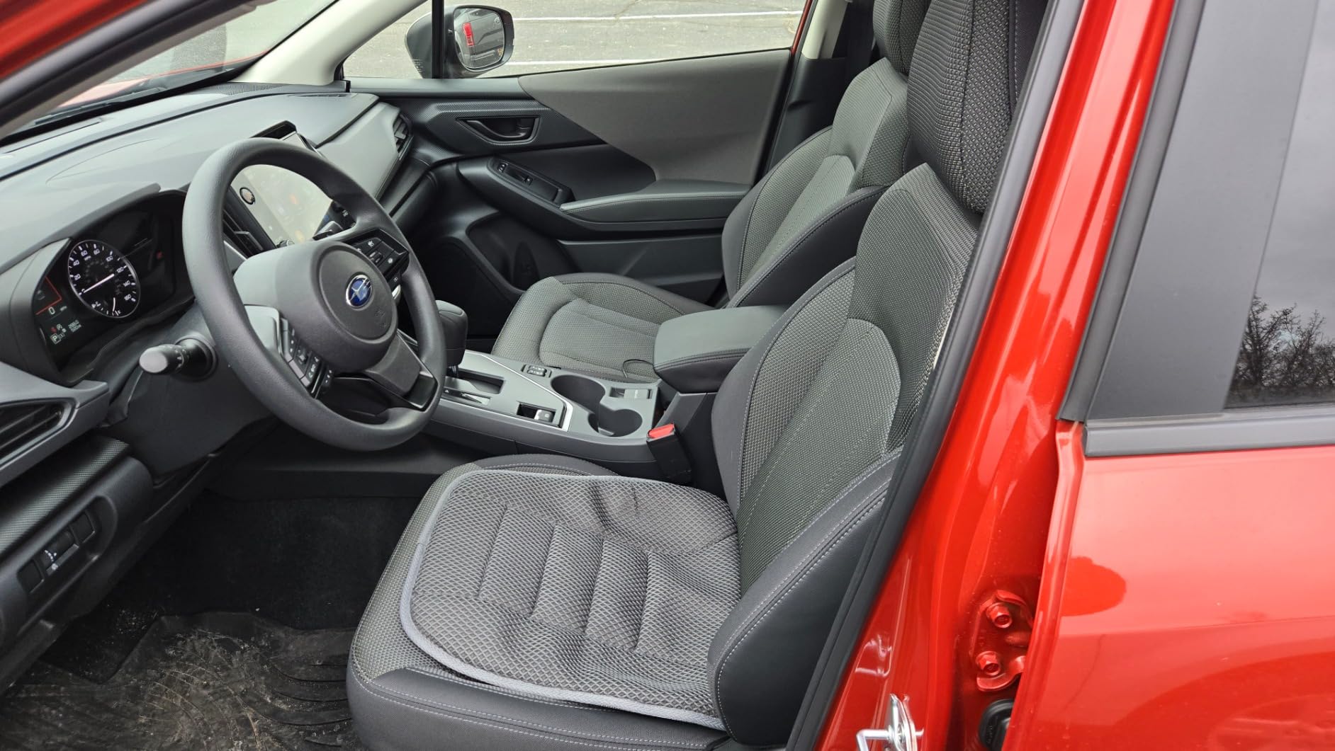 AEROiVi Car Seat Cushion for Driving, Breathable 3D Air Mesh, Non-Slip Bottom, Comfort Car Seat Protector, Car Seat Pad Also Works with Truck and Office Chair Home customer photo 2
