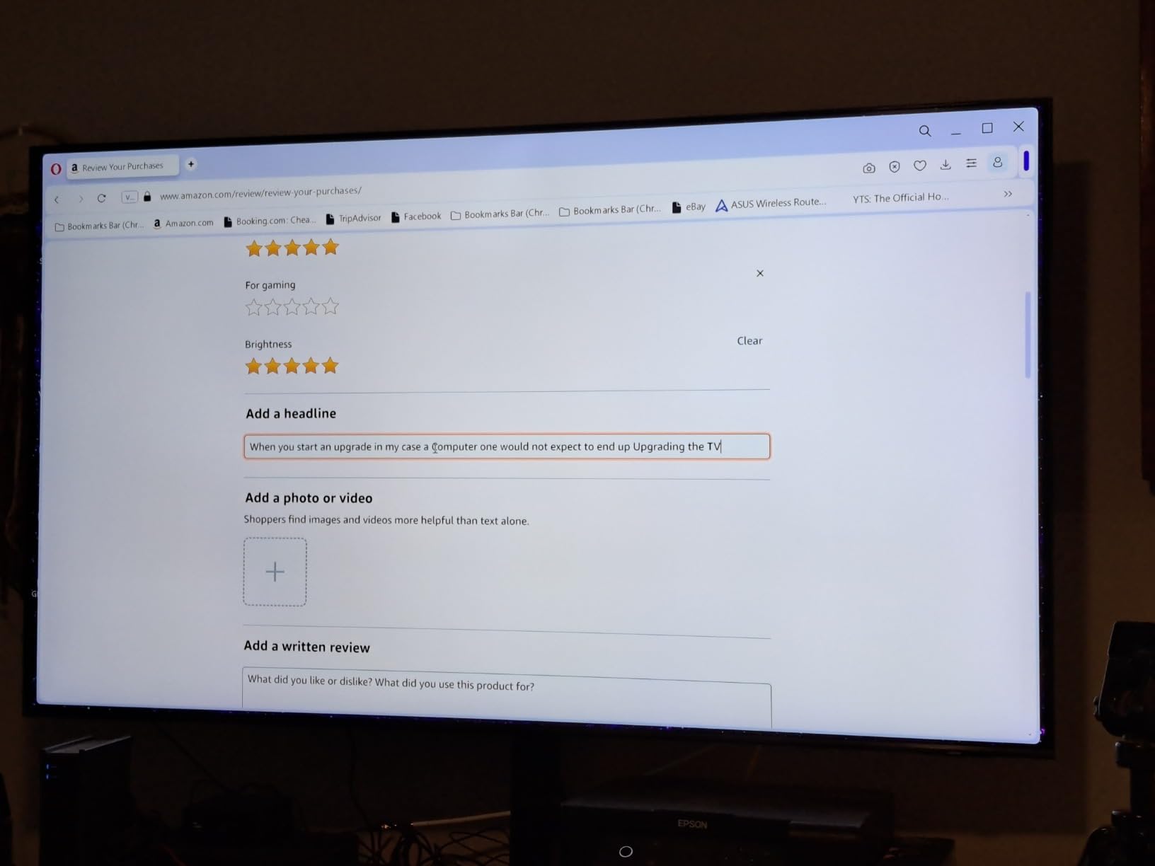 SAMSUNG 65-Inch Class QLED 4K Q70C Series Quantum HDR, Dual LED, Object Tracking Sound Lite, Q-Symphony, Motion Xcelerator Turbo+, Gaming Hub, Smart TV with Alexa Built-in (QN65Q70C, 2023 Model) customer photo 1