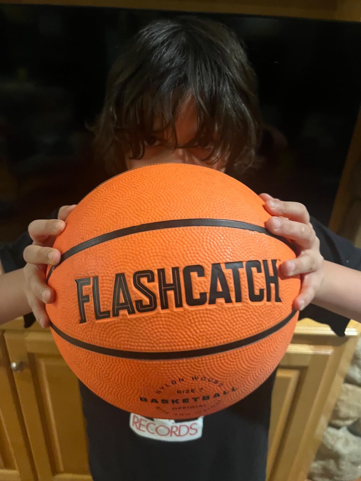 FlashCatch Light Up Basketball - Glow in The Dark - Sports Gear Accessories Gifts for Boys 8-15+ Year Old - Kids Teens Gift Birthday Ideas - Teen Boy Toys Ages 8 9 10 11 12 13 14 15 Outdoor Teenager customer photo 2