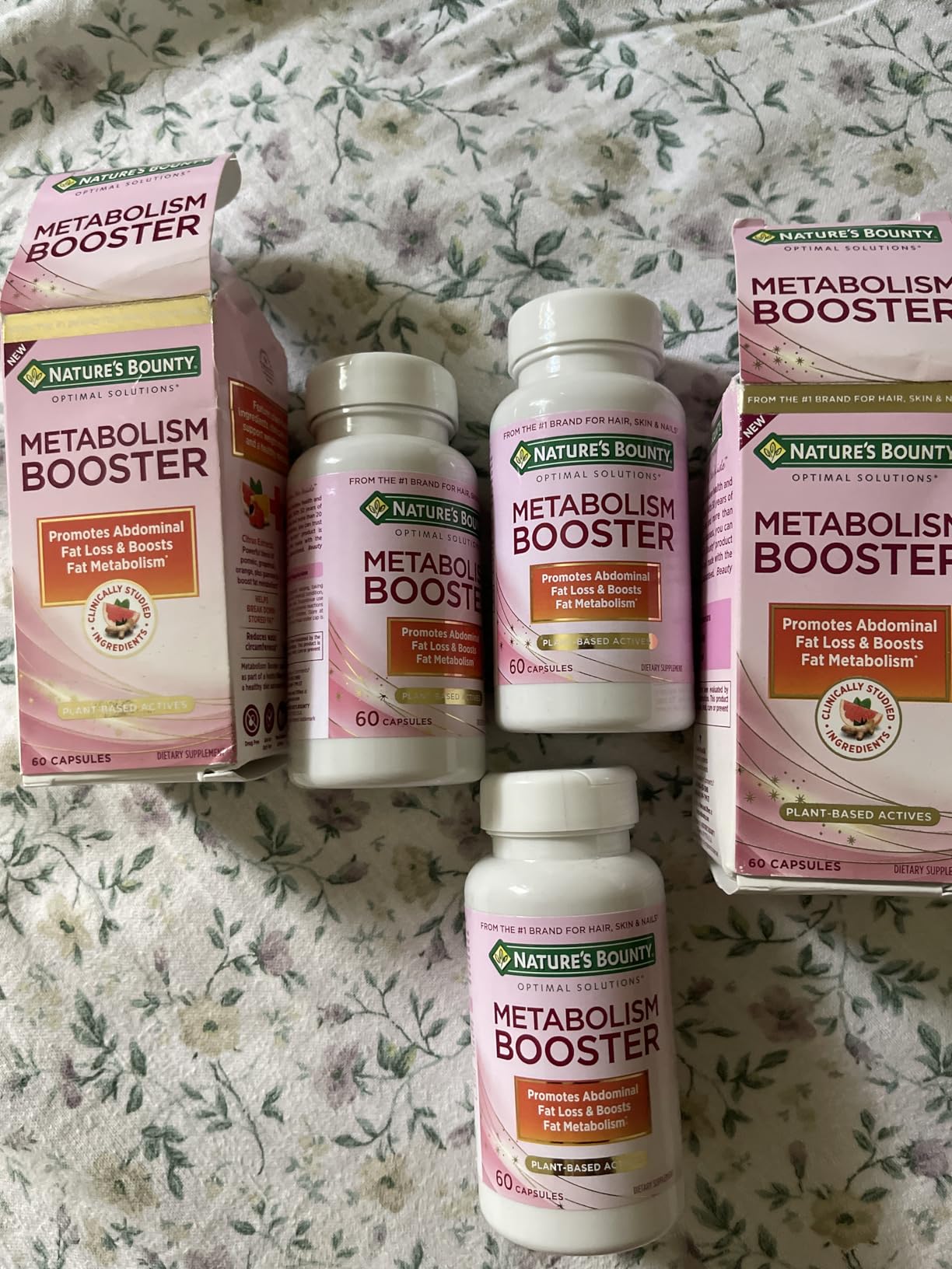 Nature's Bounty Optimal Solutions Metabolism Booster Supplement, Boosts Fat Metabolism, Promotes Abdominal Fat Loss, With Citrus Extracts and Black Ginger, 60 Capsules customer photo 2