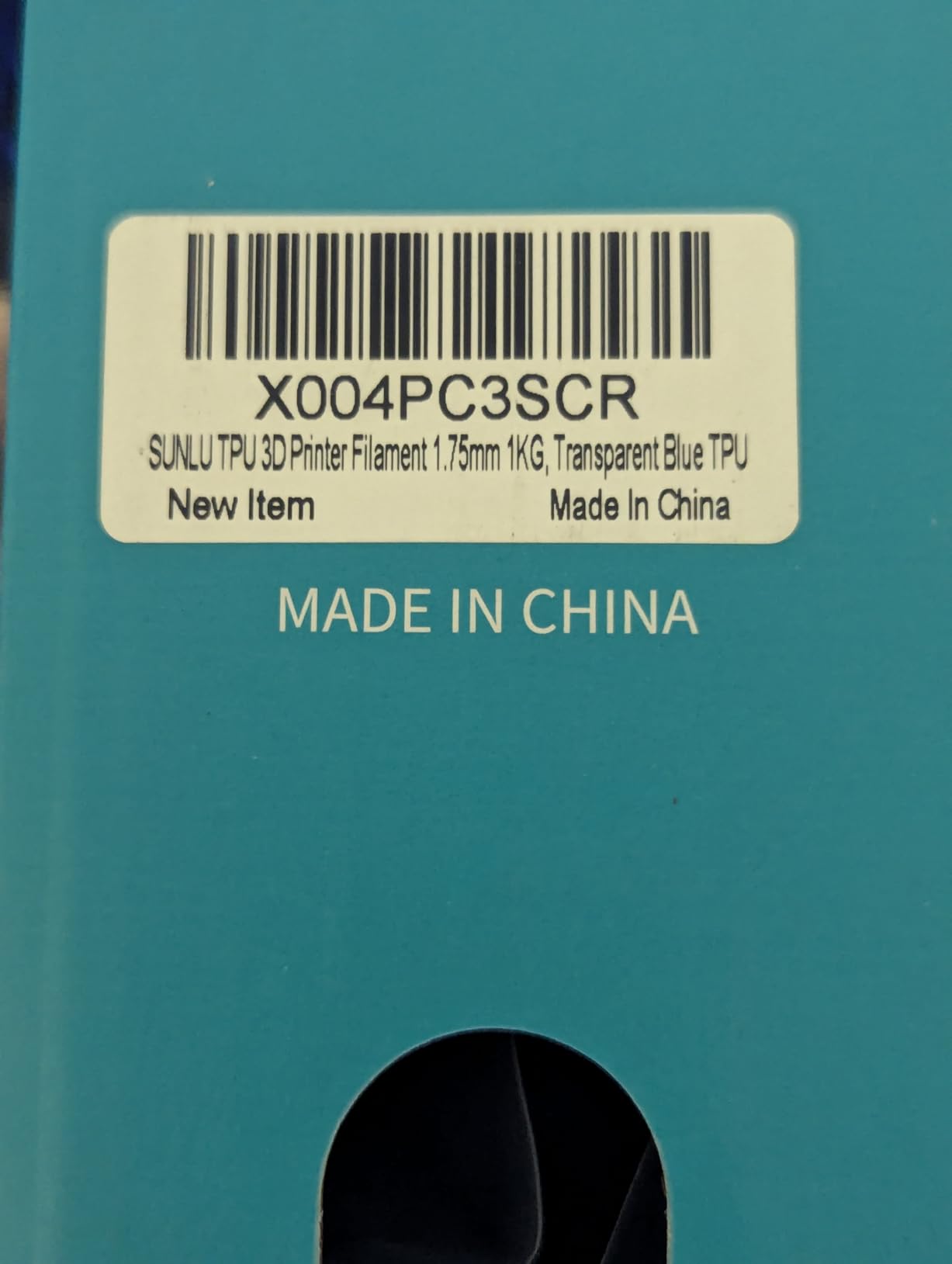 SUNLU TPU 3D Printer Filament 1.75mm, High Speed 95A TPU Filament, 1KG Flexible 3D Filament for Fast Printing, Dimensional Accuracy +/- 0.03mm, Suitable for Most FDM 3D Printers. (Black) customer photo 2