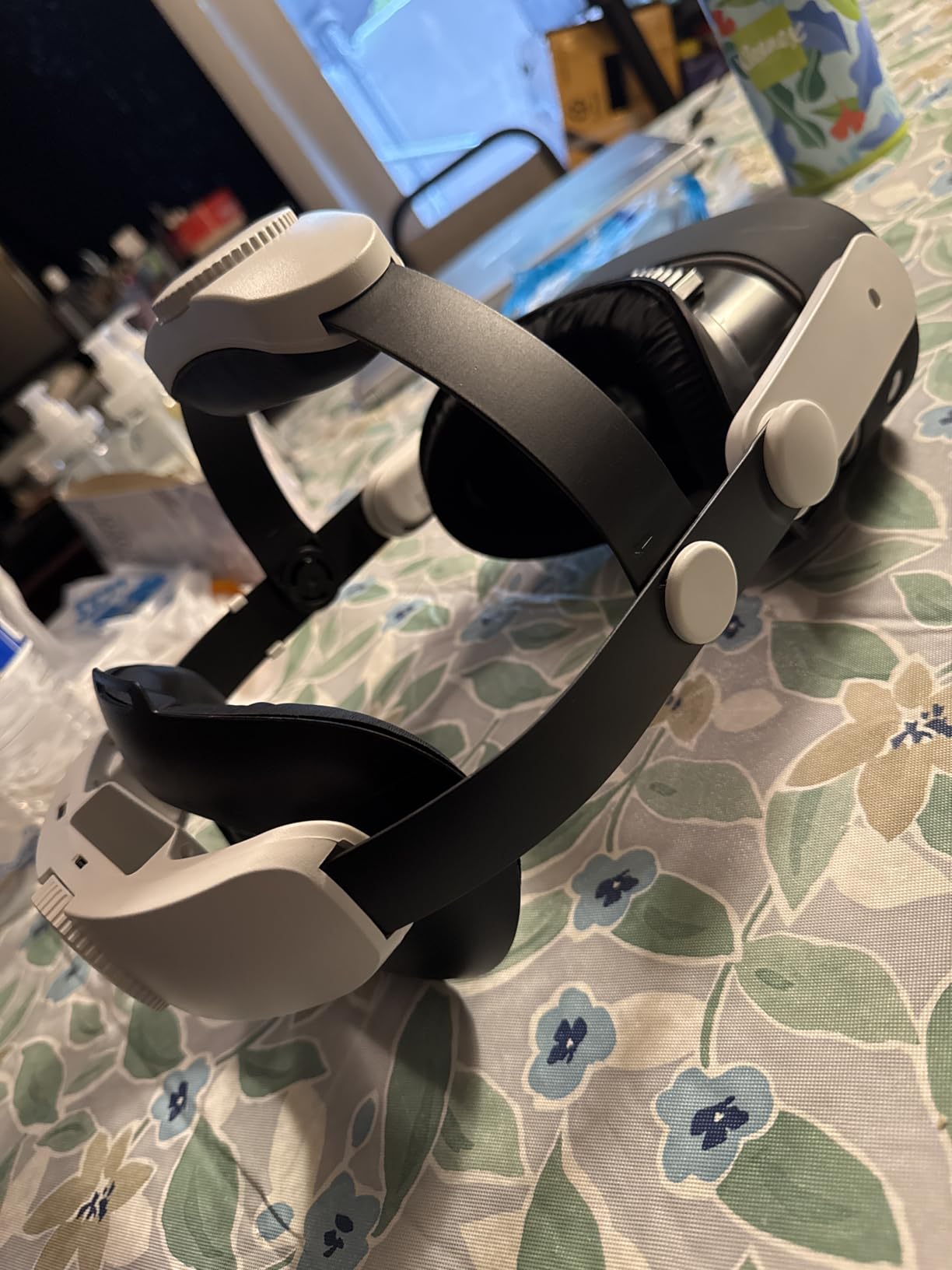 Kawaye for Meta Quest 3S/Quest 2/Quest 3 Head Strap, Double Knobs Adjustable Elite Strap Replacement, VR Headset Strap with Two Large Support Pad Enhanced Support, Reduce Pressure customer photo 1