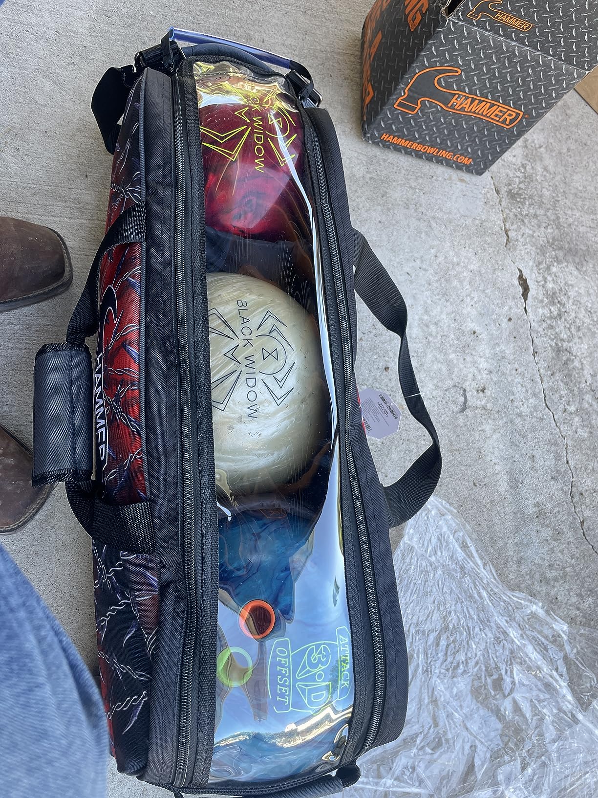 Hammer Bowling Bags Triple Tote customer photo 1