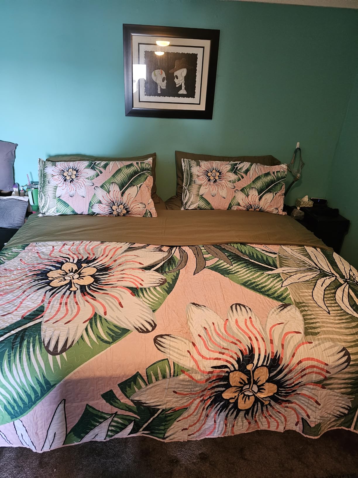 Tami Tami T600 Adjustable Bed Frame Queen Size with Remote & Massage - Electric Beds Bases, Zero Gravity, Dual Side USB, Side Pockets, Nightlight, Quiet Motor, Wireless Remote, 5 Min Easy Assembly customer photo 1
