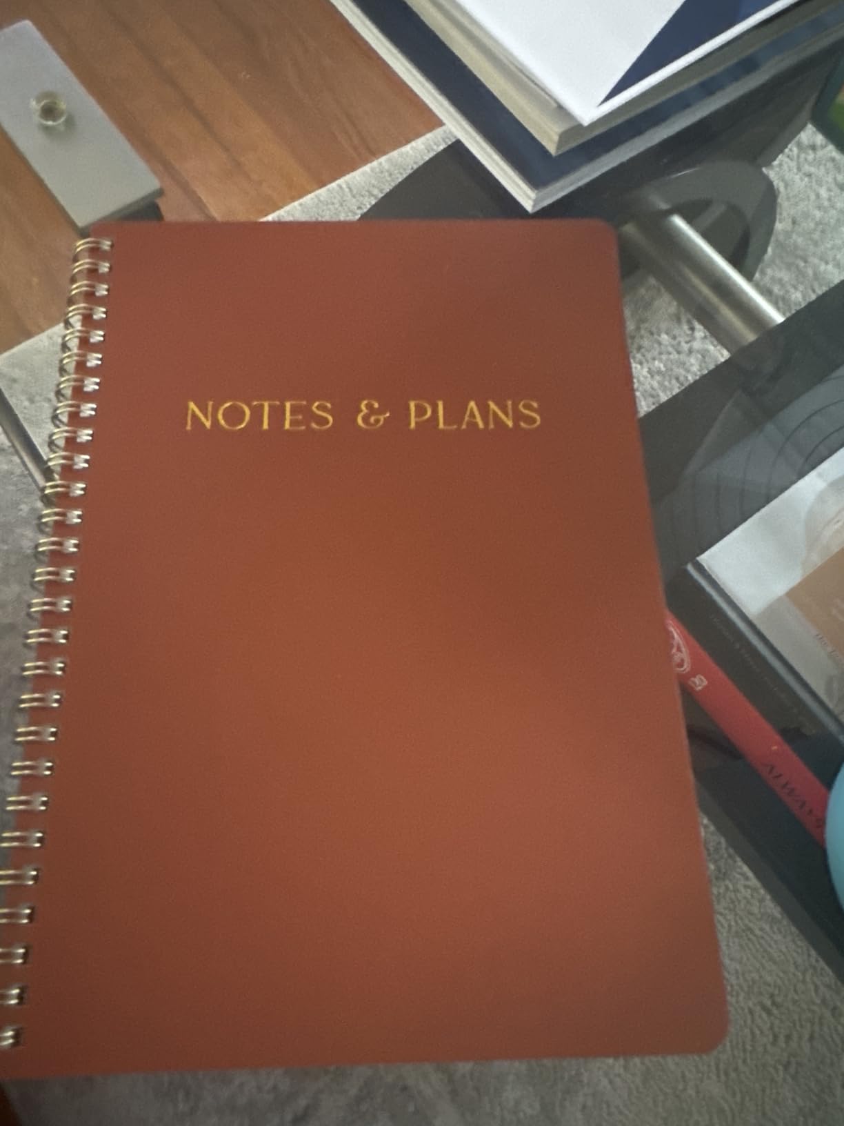 Beautiful Daily Planner And Notebook With Hourly Schedule - Aesthetic Spiral To do List Notepad to Easily Organize Your Tasks And Appointments - Stylish Book And School Or Office Supplies For Women customer photo 1