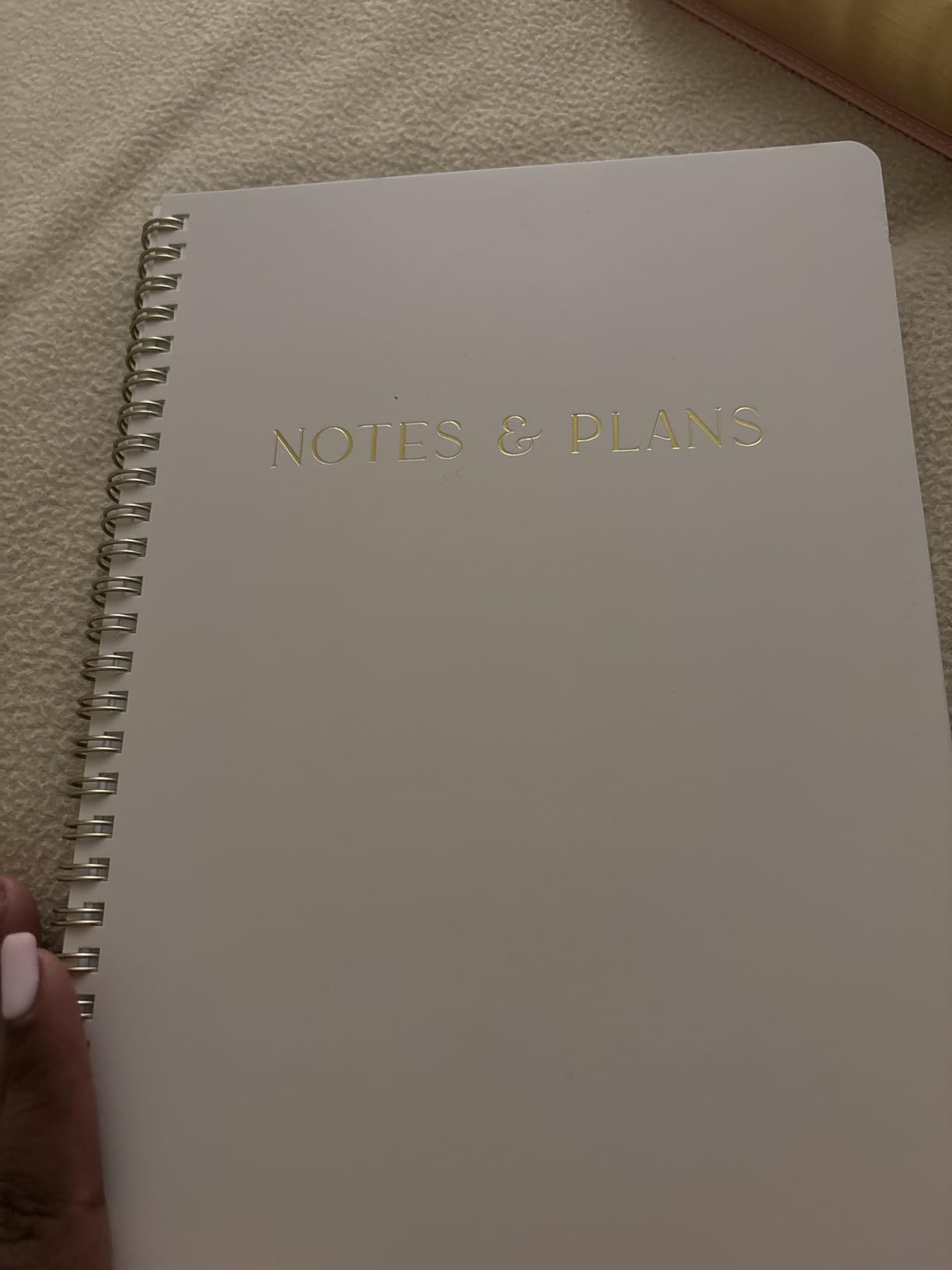 Beautiful Daily Planner And Notebook With Hourly Schedule - Aesthetic Spiral To do List Notepad to Easily Organize Your Tasks And Appointments - Stylish Book And School Or Office Supplies For Women customer photo 2
