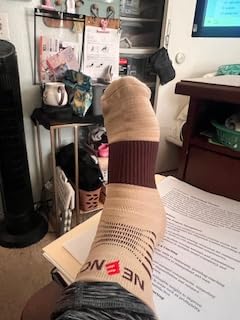 NEENCA Medical Compression Socks for Women & Men Circulation, Ankle Compression Stockings for Pain Relief, Plantar Fasciitis, Swelling, Neuropathy, Pregnancy, Flying,20-30 mmHg customer photo 1