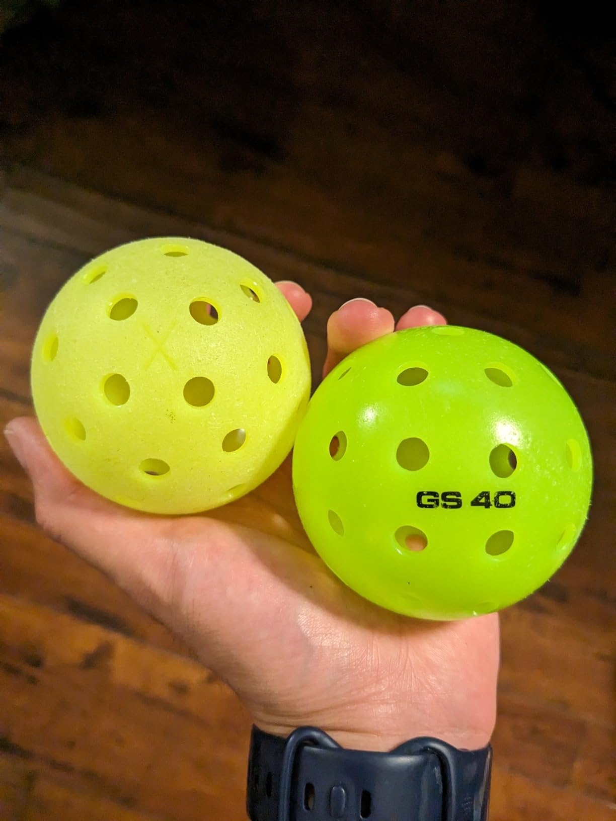 GoSports GS 40 Pickleball Balls - 4, 12, or 36 Pack of Regulation USAPA Pickleballs customer photo 1