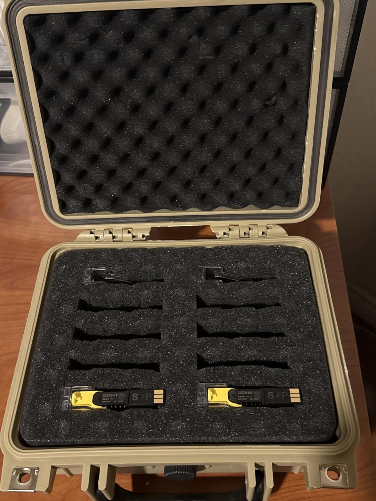 MEIJIA Portable All Weather IP67 Waterproof Protective Case,Hard Camera Case,Dry Case with Customizable Foam,Fit Use Of Drones,Camera,Equipments,10.62 x9.68x4.87inches customer photo 1