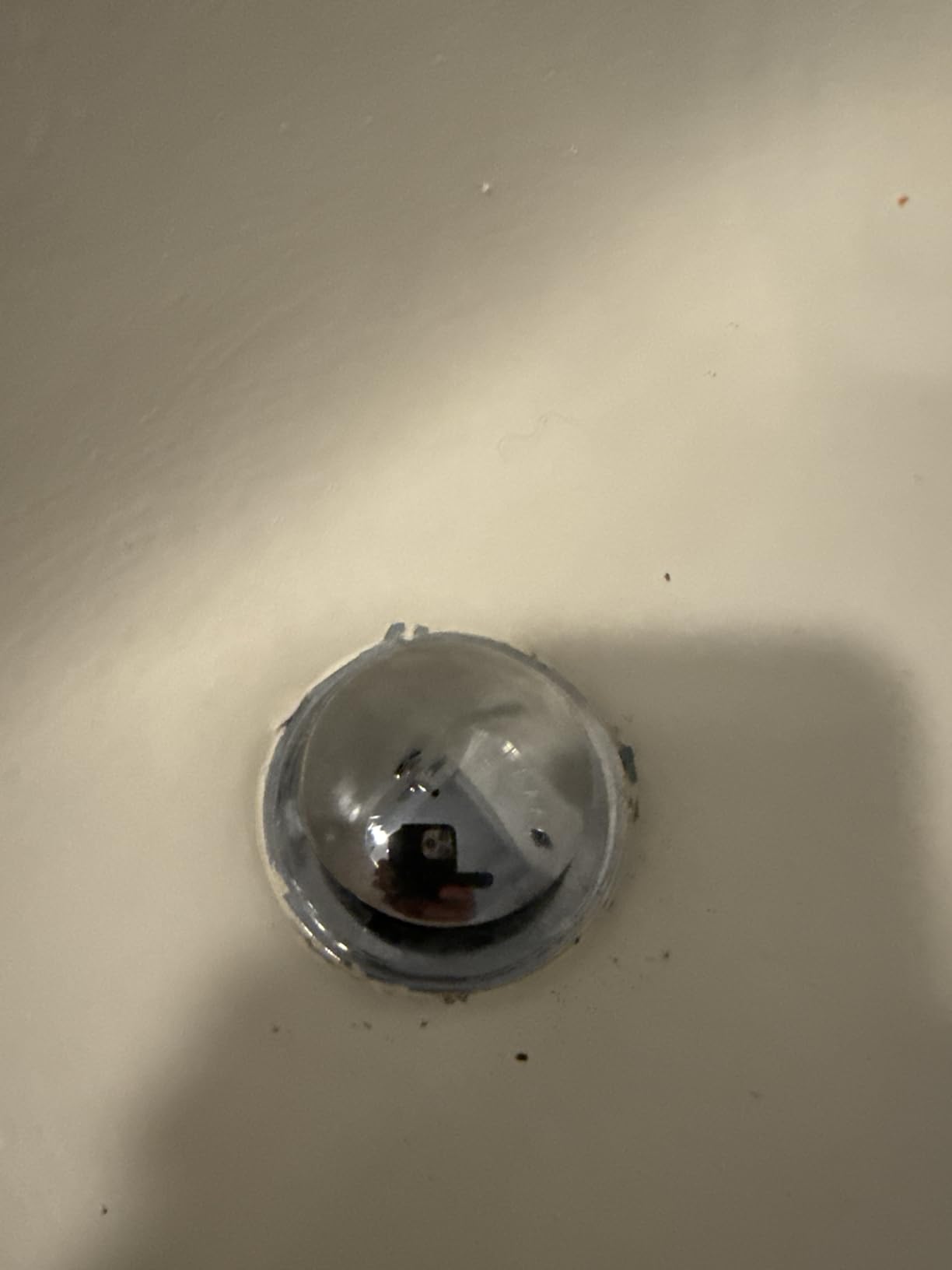 Chrome Plated Universal Tub Dain Stopper, Hidrop Pop Up Bath Drain Tip Toe Bathtub Drain Stopper,Conversion Kit Assembly, Replaces Lift and Turn, Tip-Toe and Trip Lever drains for Tub, EZ Install customer photo 2