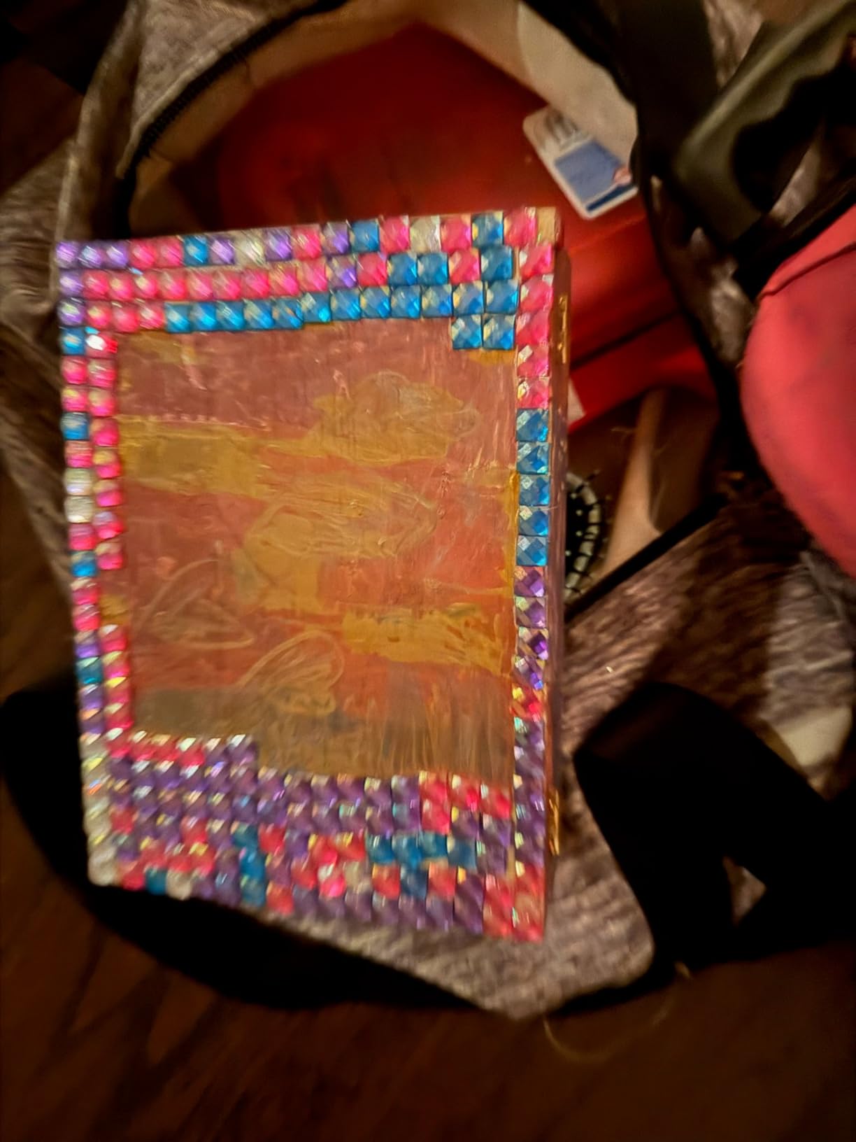 PURPLE LADYBUG Jewelry Box Craft for Girls 8-12 6-8 - Birthday Gift for 7 8 9 10 11 12 Year Old Girl, Fun Mosaic Arts and Crafts for Kids Ages 8-12, Girls Toys 8-10 customer photo 1