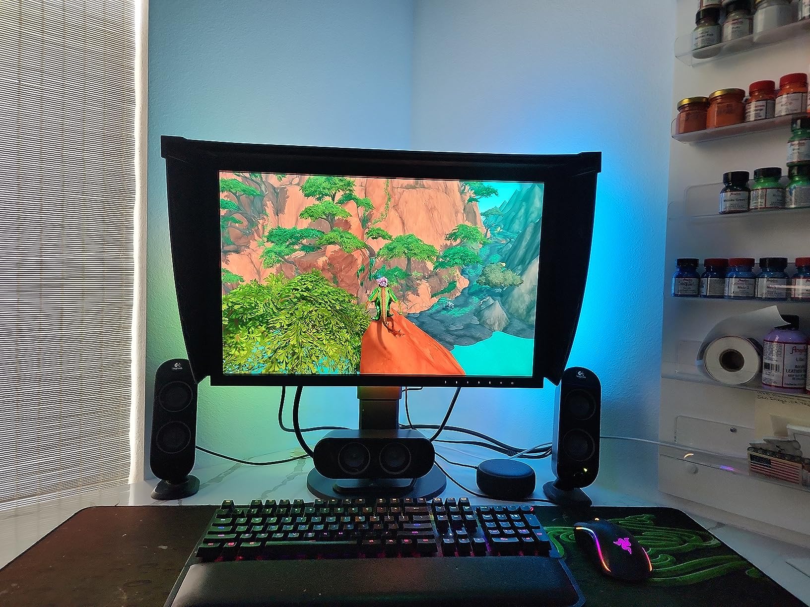 Govee Gaming Light for Monitor G1, RGBIC LED Backlight for 27-34 Inch PC, Smart LED Lights for Monitors with Color Matching, Adapts to Curved Monitors, Double Strip Light Beads with 123 Scene Modes customer photo 2
