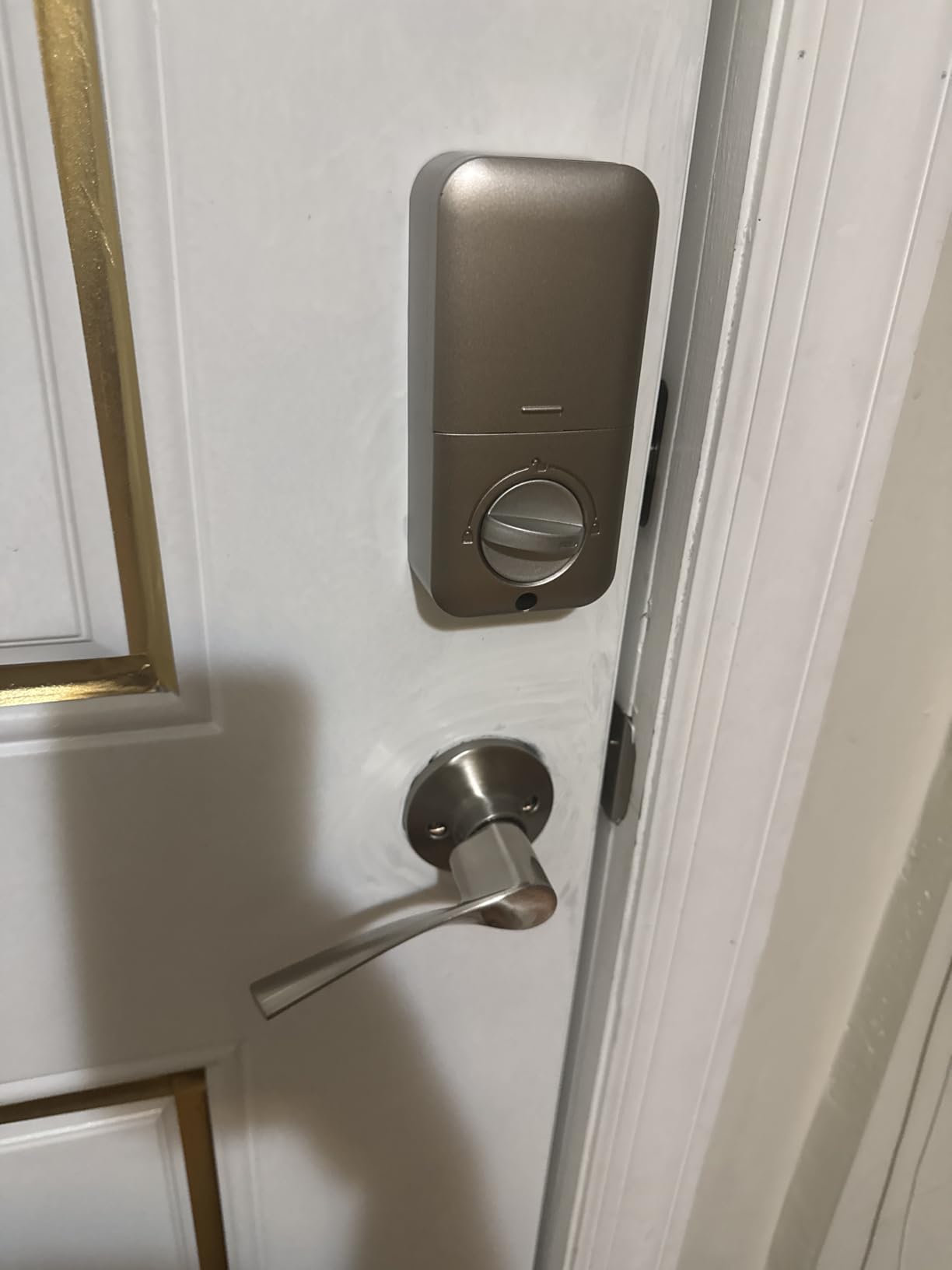Veise Keyless Entry Door Lock with 2 Lever Handles - Electronic Keypad Deadbolt, Easy Installation Digital Smart Front Door Lock Set, Oil Rubbed Bronze customer photo 2