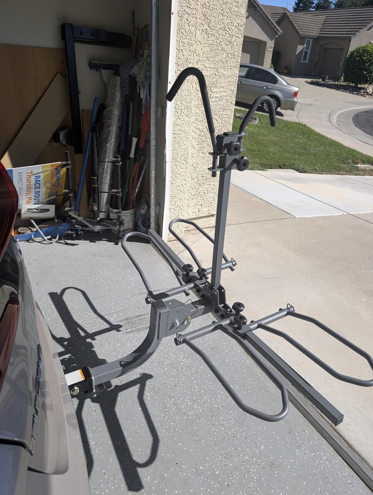 WILDROAD Hitch Bike Rack, Wobble Free Smart Tilting Bike Rack, Foldable 2-Bike Rack for Standard, Fat Tire and E-Bike, 2-Bike 180 lbs Capacity, Fits 2-inch Receiver customer photo 2